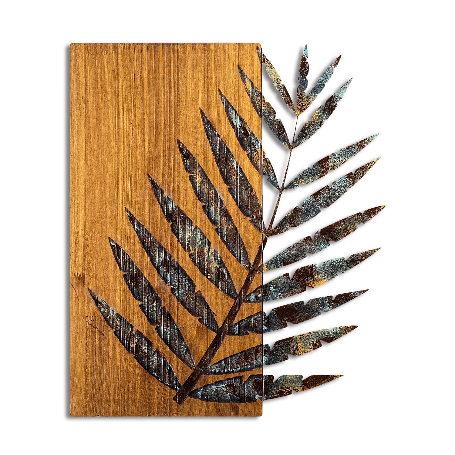 Leaf 3-1 in Mehrfarbig präsentiert im Onlineshop von KAQTU Design AG. Wanddeko ist von Wallity
