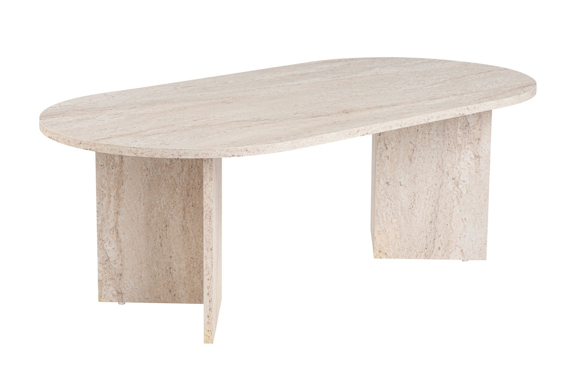 Sable - Travertine in Travertin präsentiert im Onlineshop von KAQTU Design AG. Beistelltisch ist von Nordure