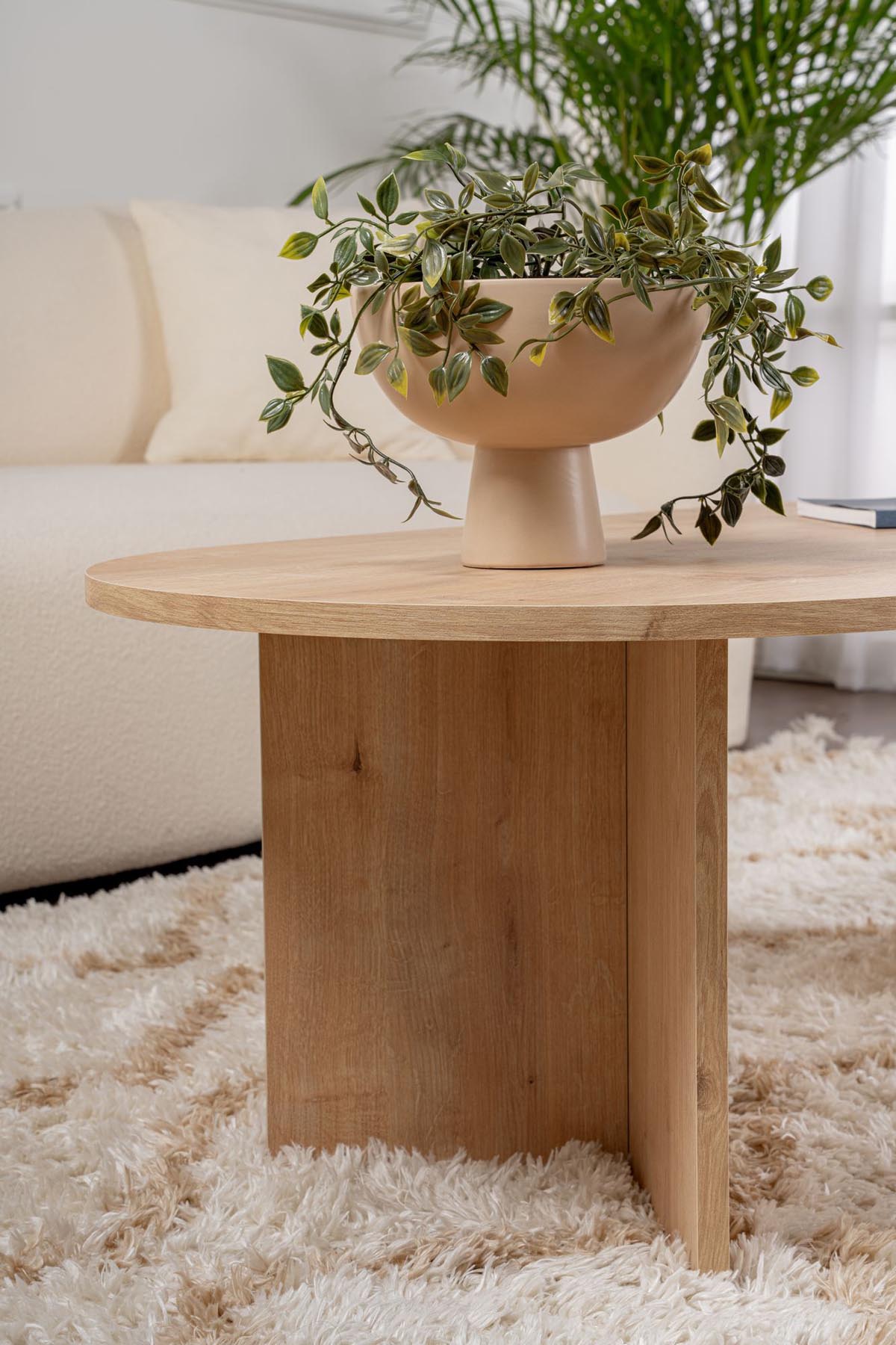 Sable - Sapphire Oak in Saphir- Eiche präsentiert im Onlineshop von KAQTU Design AG. Beistelltisch ist von Nordure