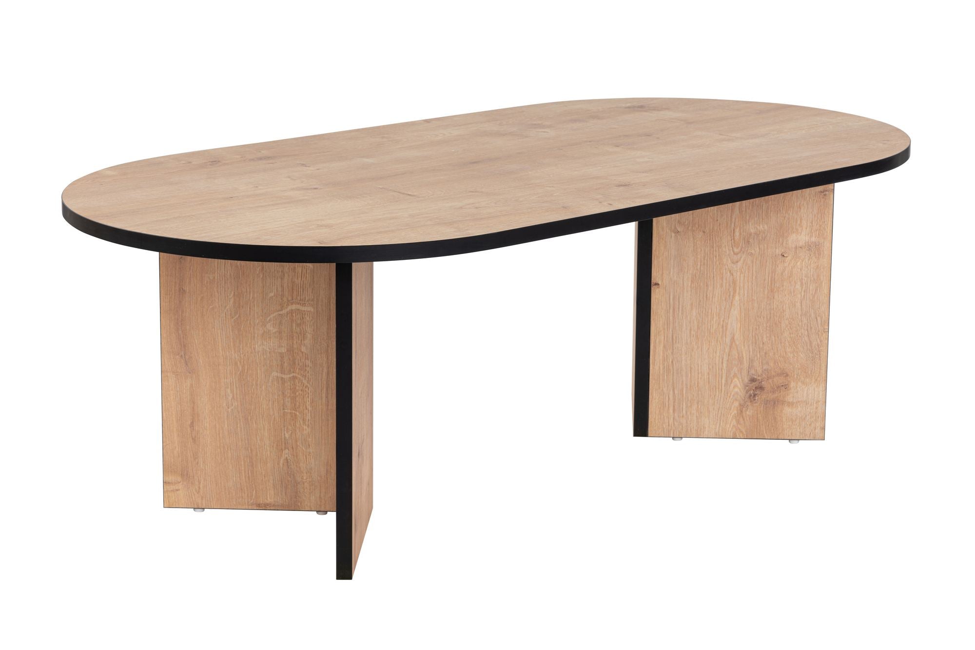 Sable - Sapphire Oak, Black in Saphir- Eiche Schwarz präsentiert im Onlineshop von KAQTU Design AG. Beistelltisch ist von Nordure