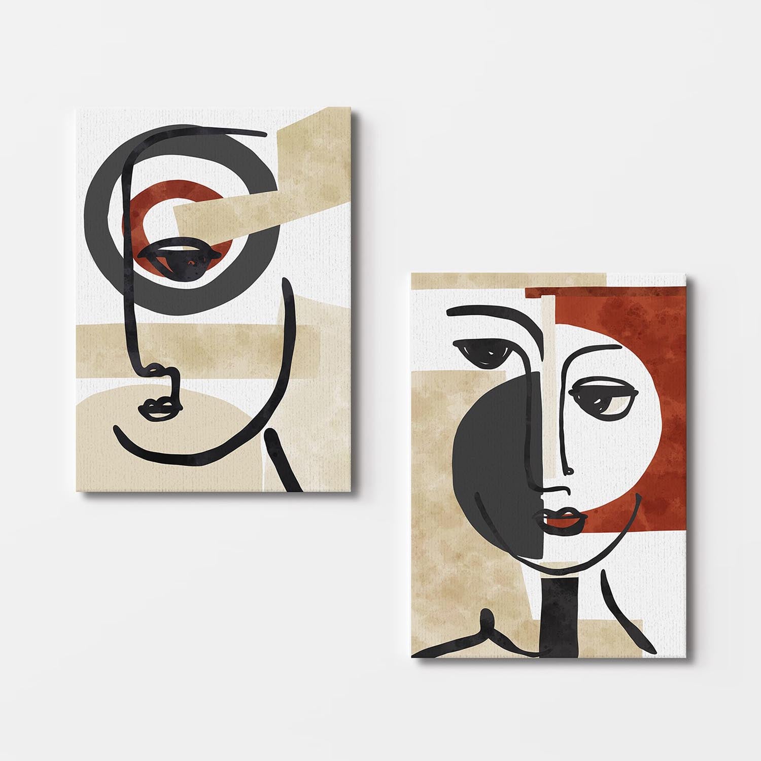 2KNV4234 - 50 x 70 in Mehrfarbig präsentiert im Onlineshop von KAQTU Design AG. Bild ist von Wallity