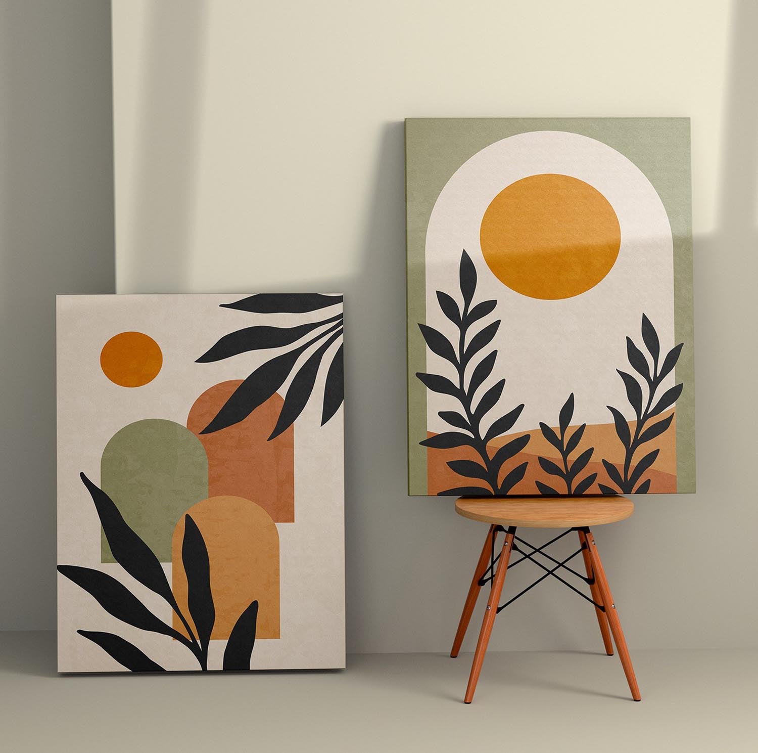 2KNV4273 - 50 x 70 in Mehrfarbig präsentiert im Onlineshop von KAQTU Design AG. Bild ist von Wallity