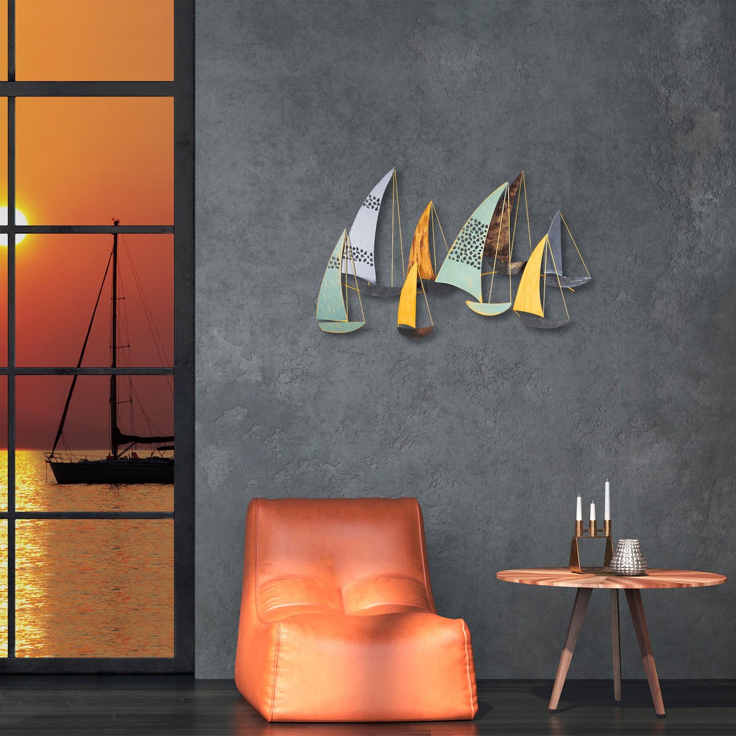 Yavuz in Mehrfarbig präsentiert im Onlineshop von KAQTU Design AG. Wanddeko ist von Wallity