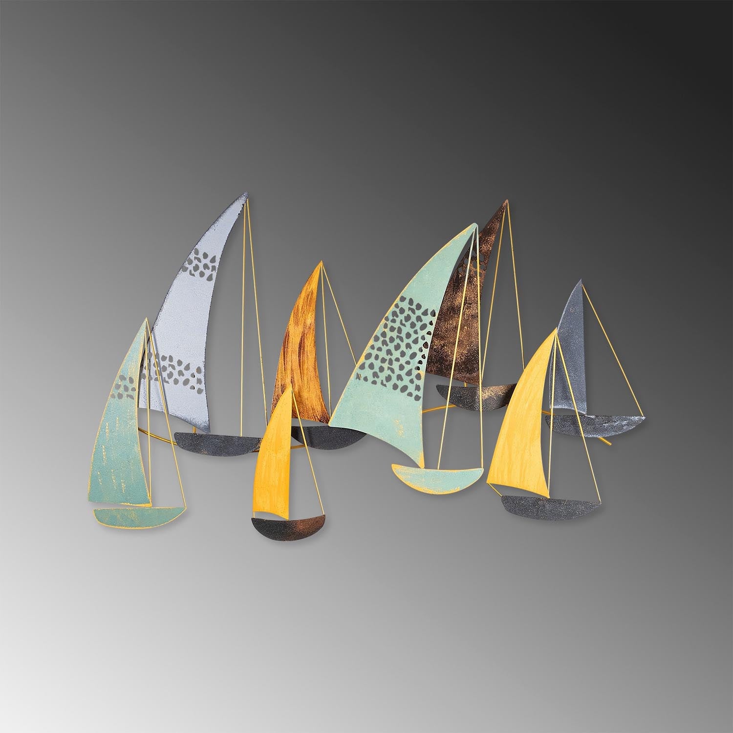 Yavuz in Mehrfarbig präsentiert im Onlineshop von KAQTU Design AG. Wanddeko ist von Wallity