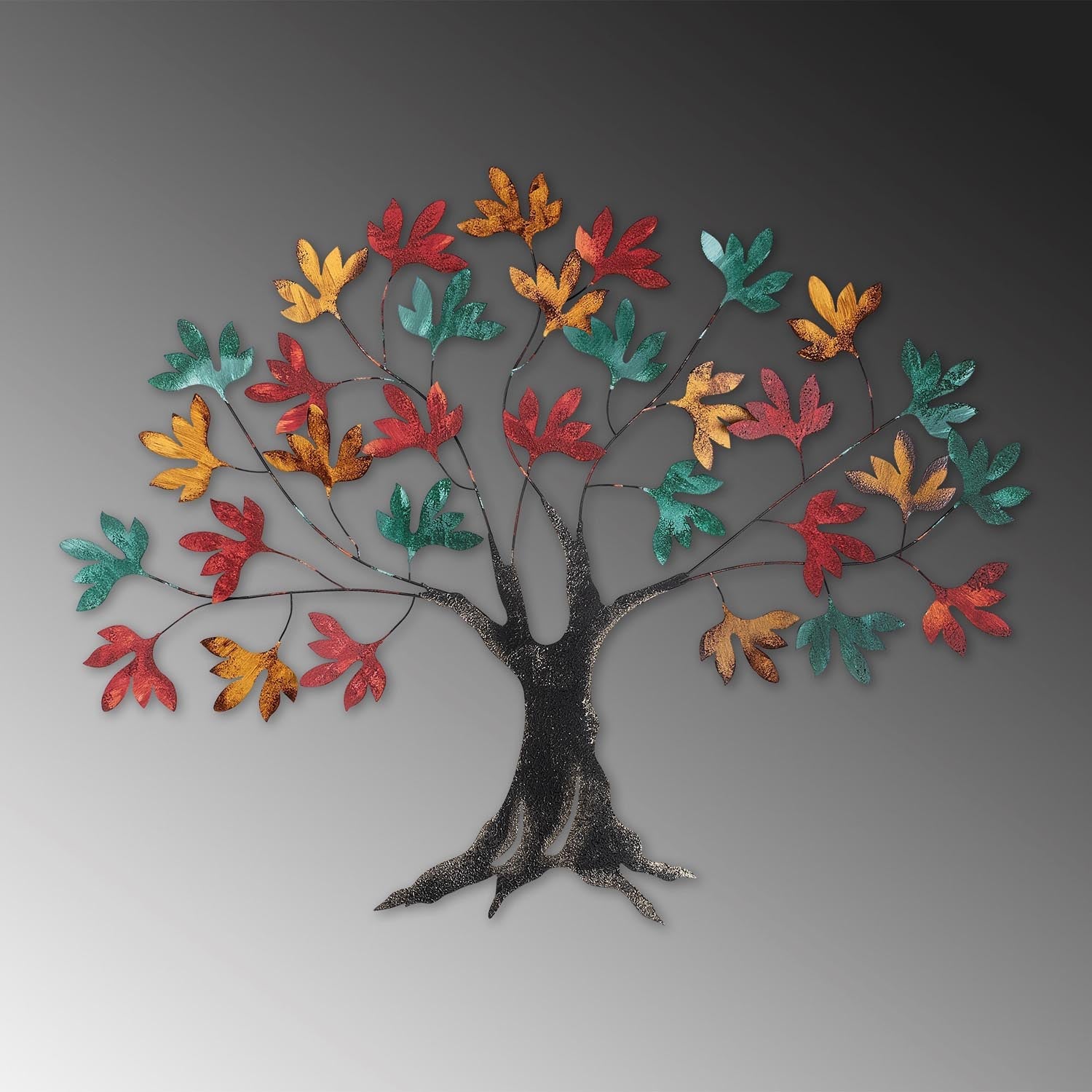 Yggdrasil in Mehrfarbig präsentiert im Onlineshop von KAQTU Design AG. Wanddeko ist von Wallity