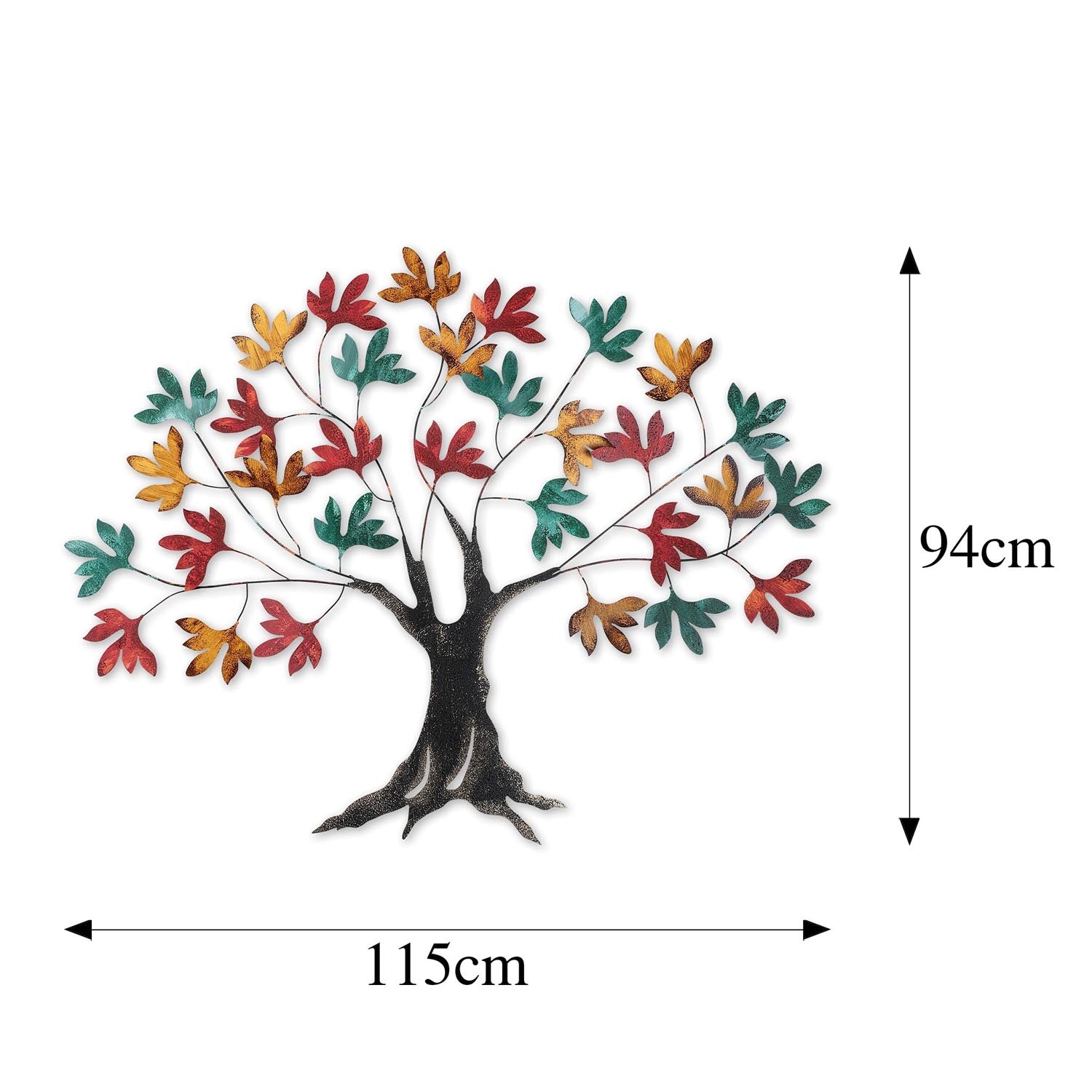 Yggdrasil in Mehrfarbig präsentiert im Onlineshop von KAQTU Design AG. Wanddeko ist von Wallity