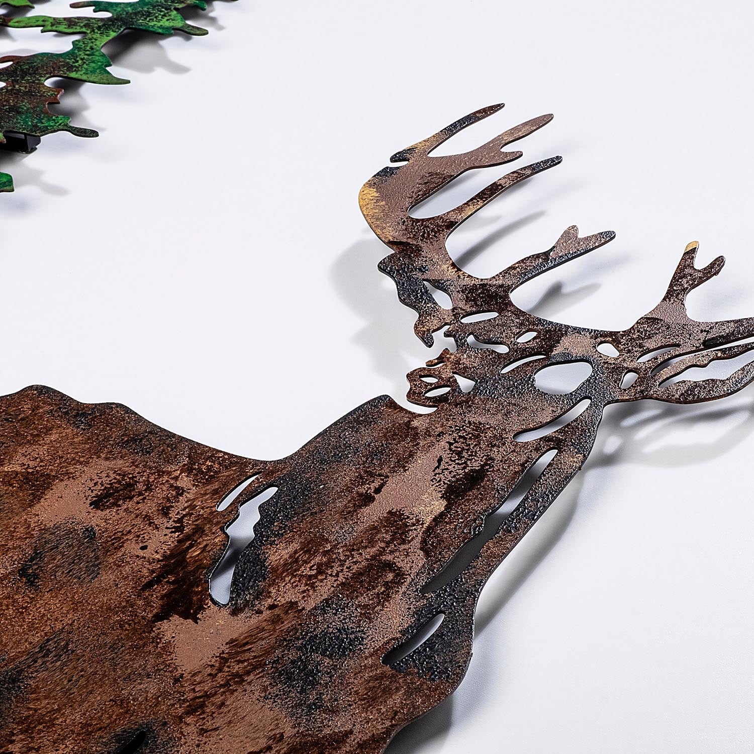Deer 2 in Mehrfarbig präsentiert im Onlineshop von KAQTU Design AG. Wanddeko ist von Wallity