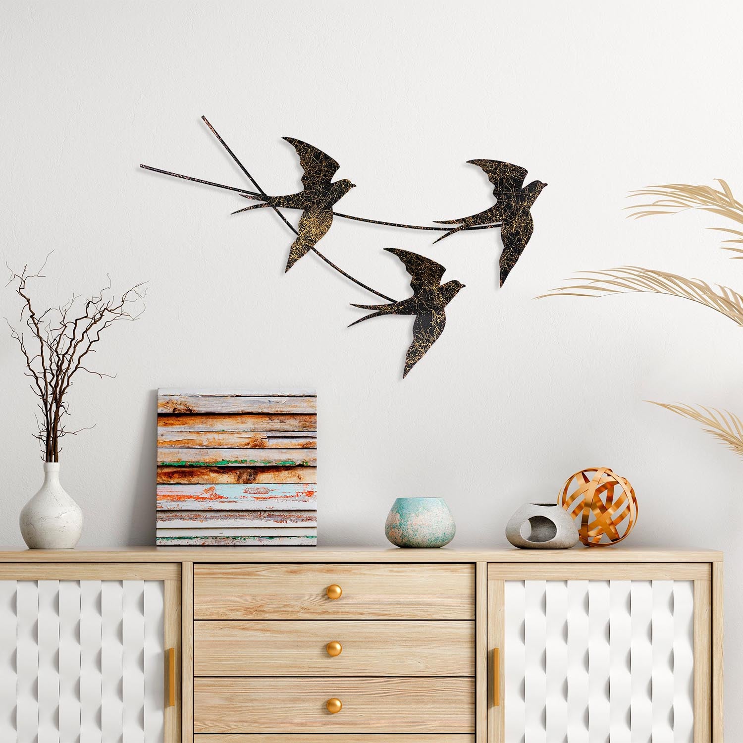 Wallow 2 in Mehrfarbig präsentiert im Onlineshop von KAQTU Design AG. Wanddeko ist von Wallity
