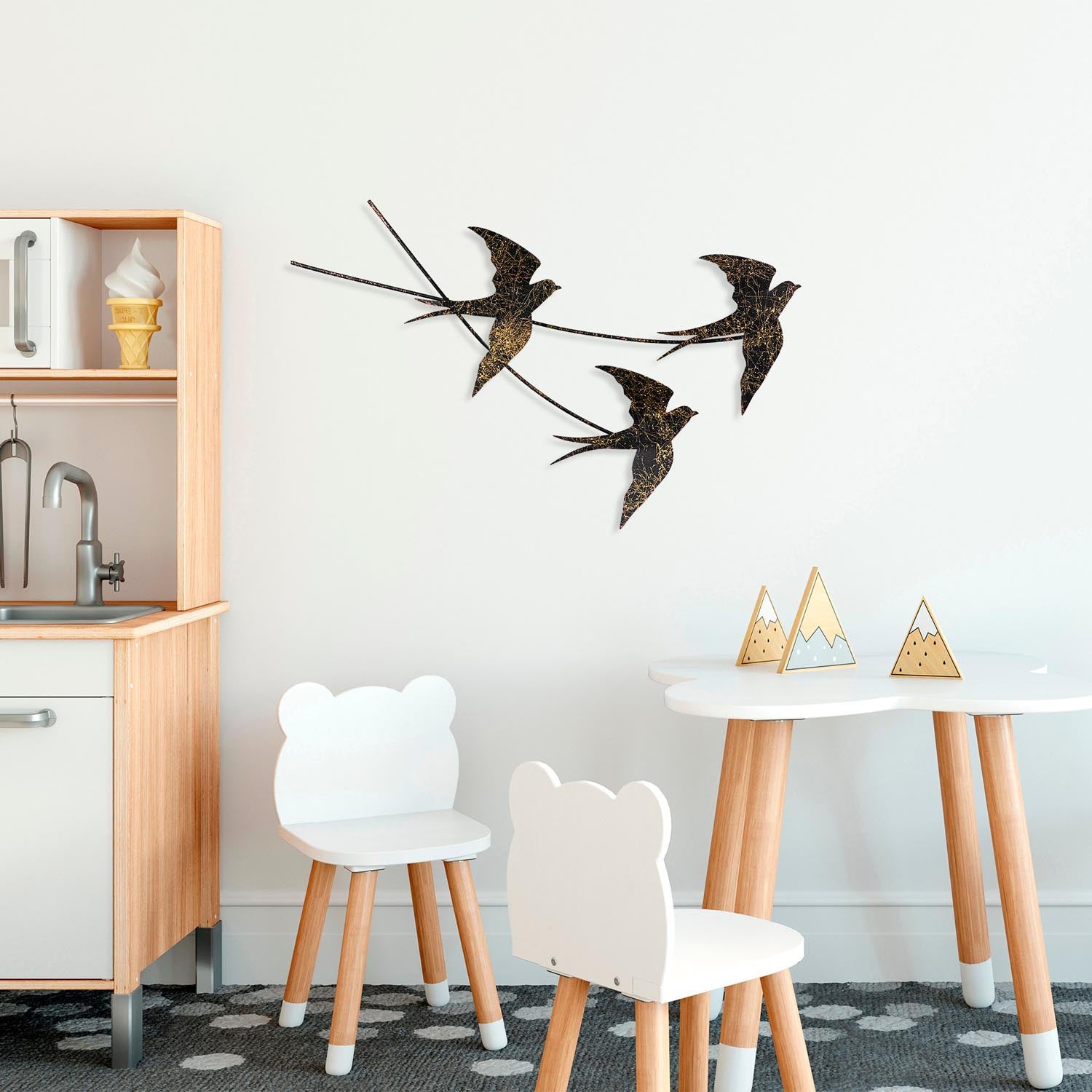 Wallow 2 in Mehrfarbig präsentiert im Onlineshop von KAQTU Design AG. Wanddeko ist von Wallity