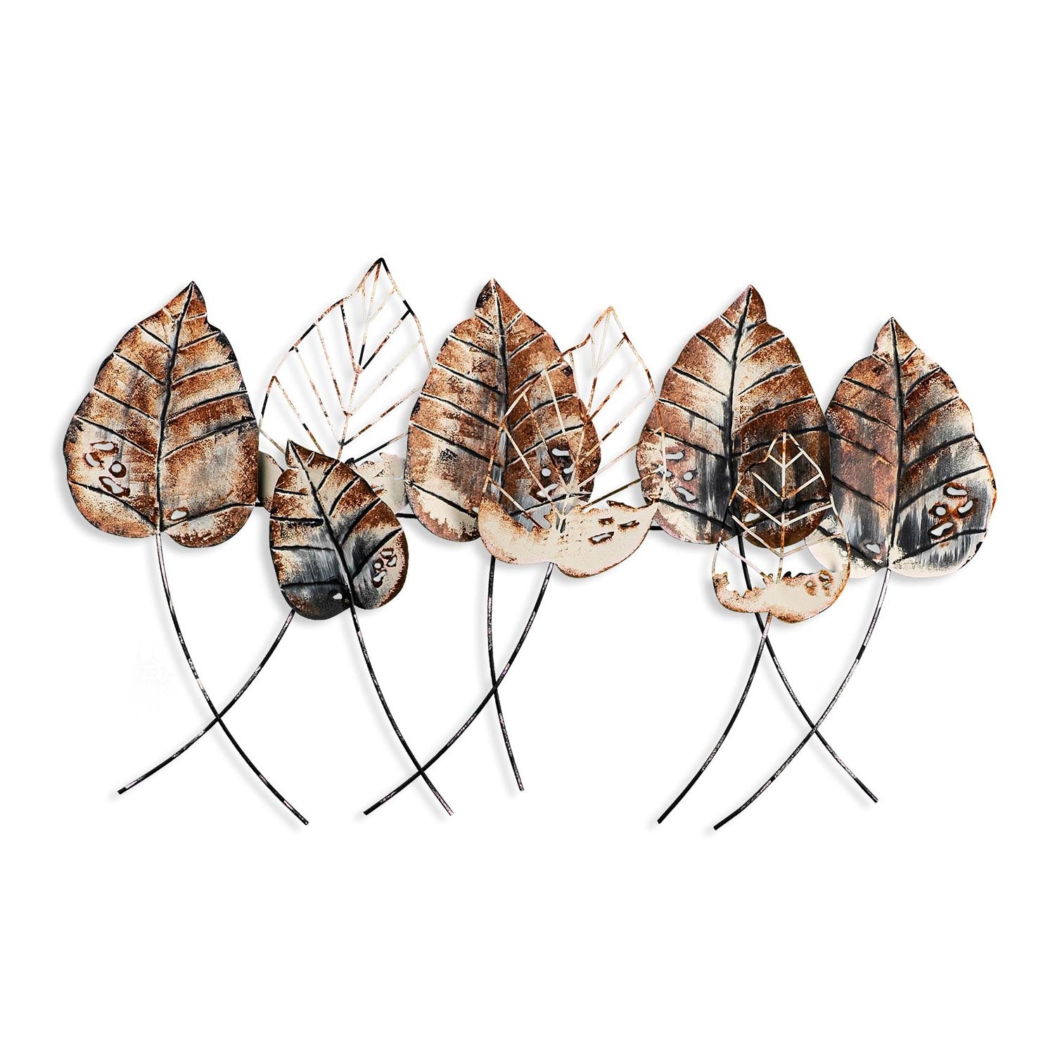 Casting Leaf 2 in Mehrfarbig präsentiert im Onlineshop von KAQTU Design AG. Wanddeko ist von Wallity