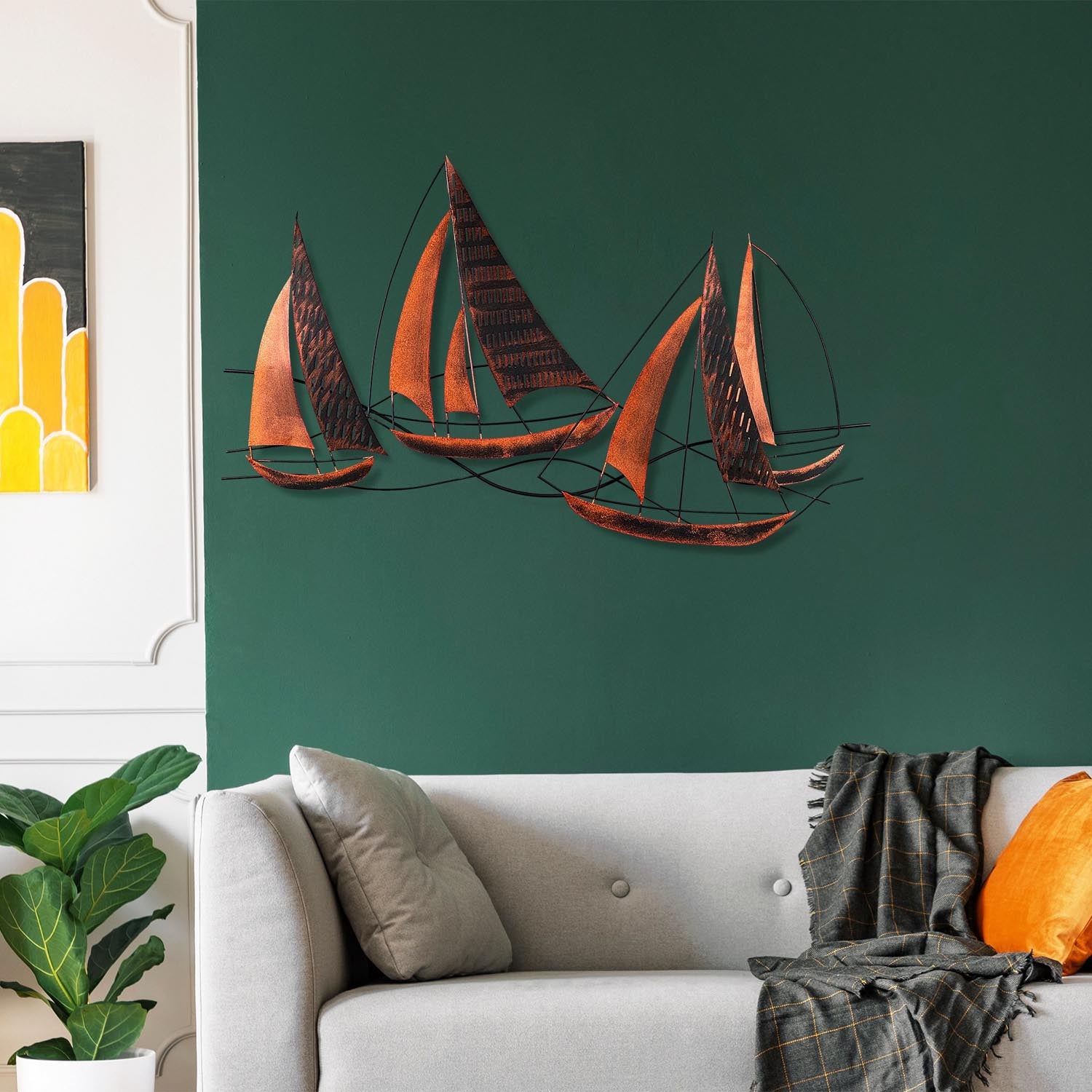 Barbaros 3 in Mehrfarbig präsentiert im Onlineshop von KAQTU Design AG. Wanddeko ist von Wallity