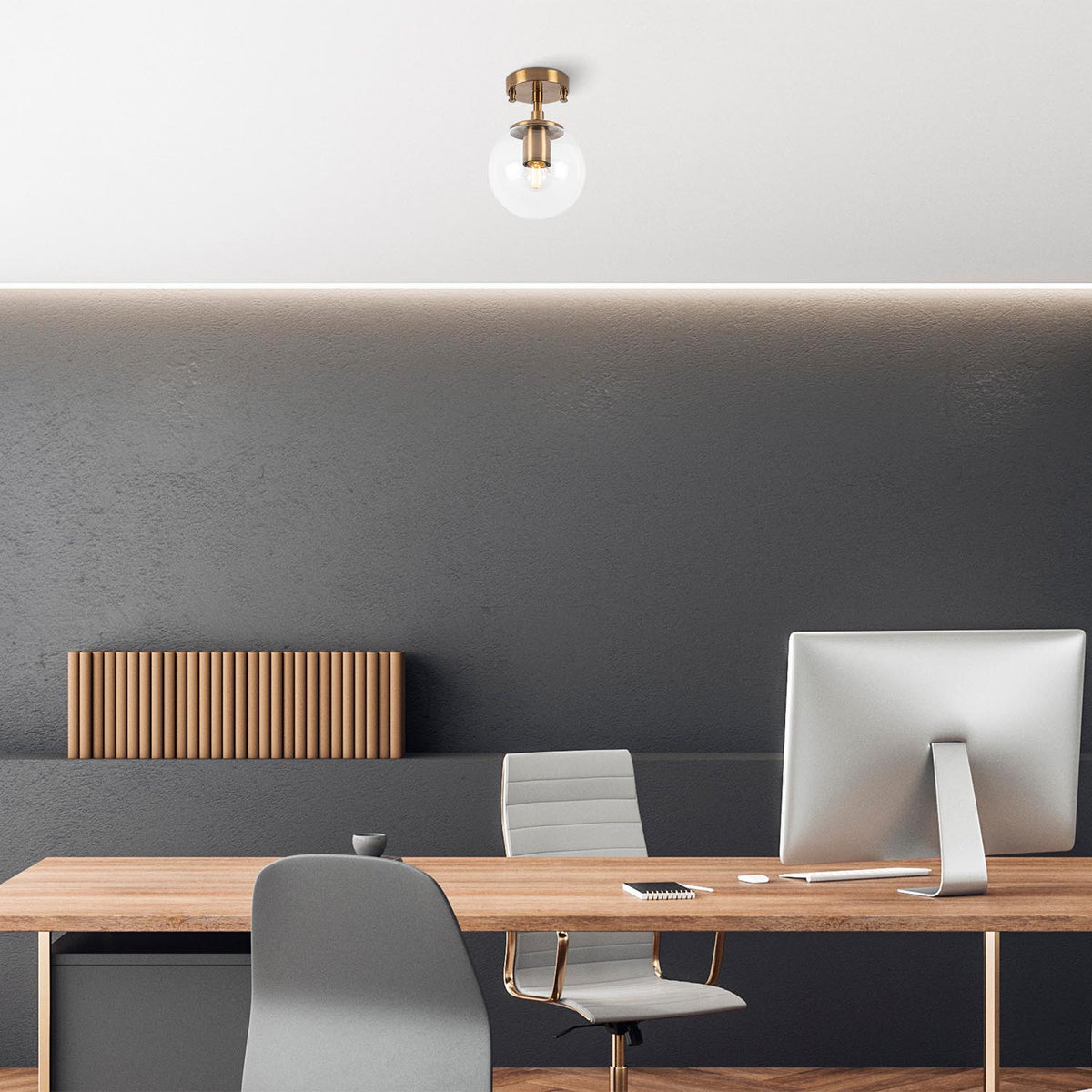 Atmaca Deckenlampe - Vintage in Vintage präsentiert im Onlineshop von KAQTU Design AG. Deckenleuchte ist von Opviq