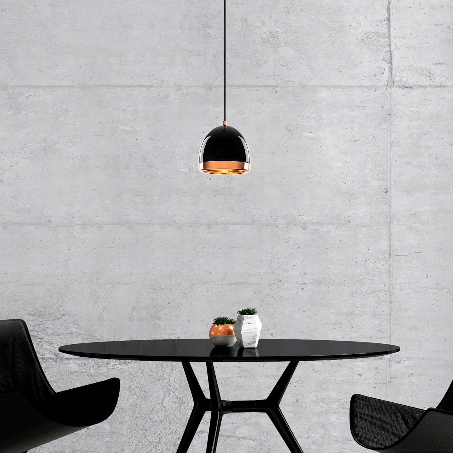 Mugo - 10635 in Schwarz Gold präsentiert im Onlineshop von KAQTU Design AG. Pendelleuchte ist von Opviq