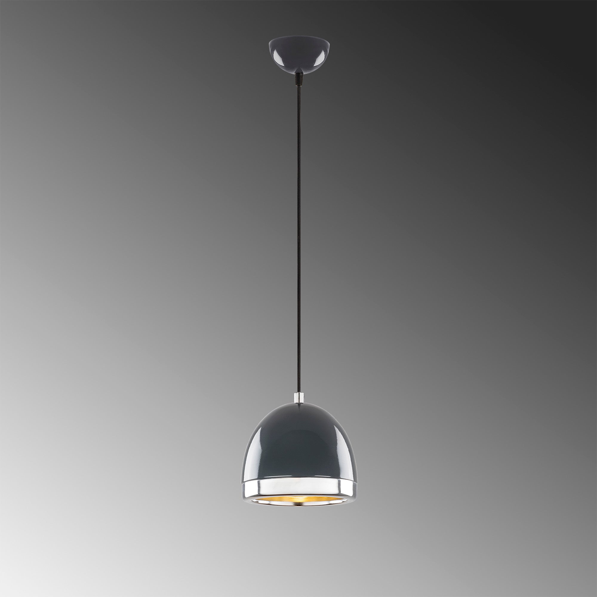 Mugo - 10655 in Anthrazit Gold präsentiert im Onlineshop von KAQTU Design AG. Pendelleuchte ist von Opviq