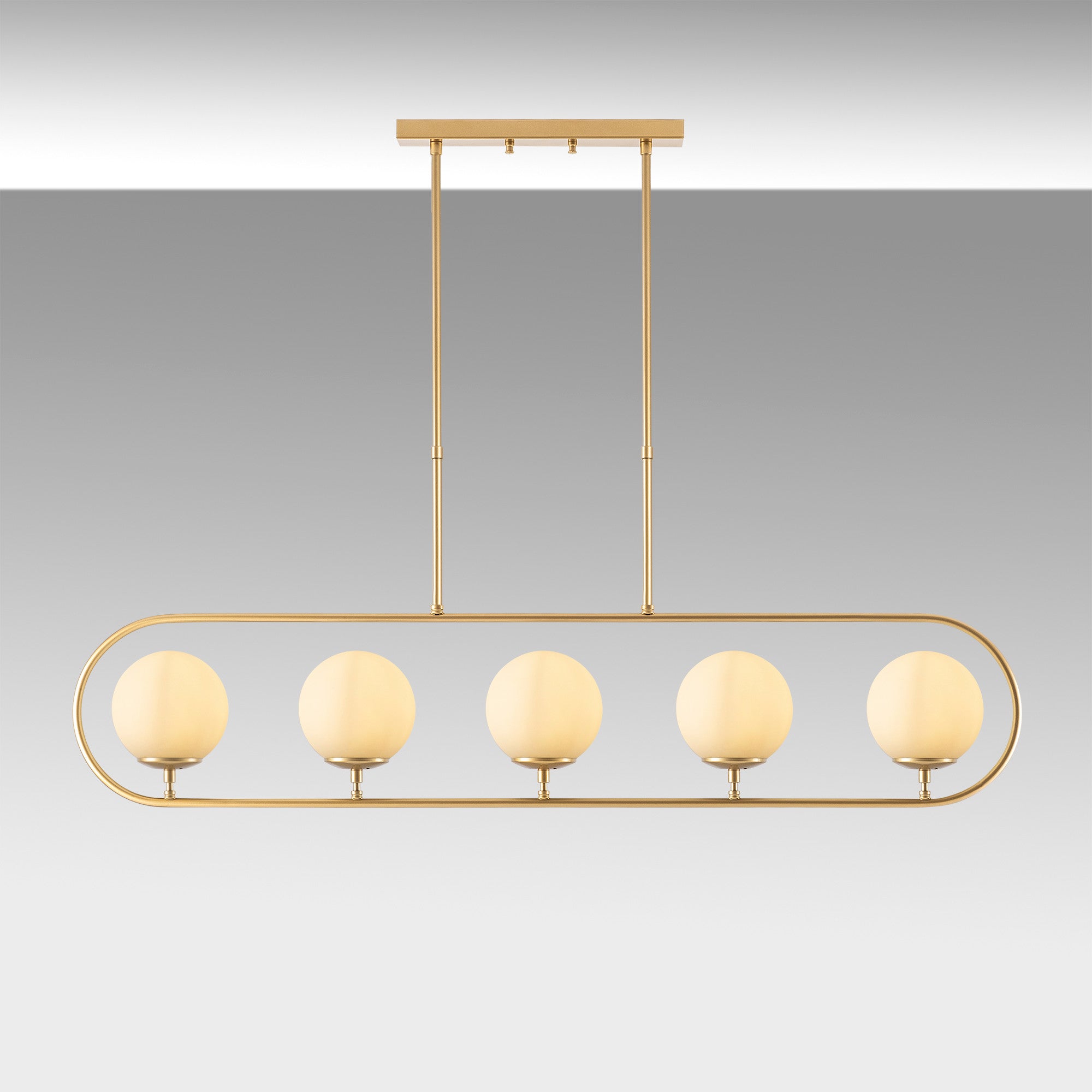 Jewel - 10620 in Glänzendes Gold präsentiert im Onlineshop von KAQTU Design AG. Pendelleuchte ist von Opviq