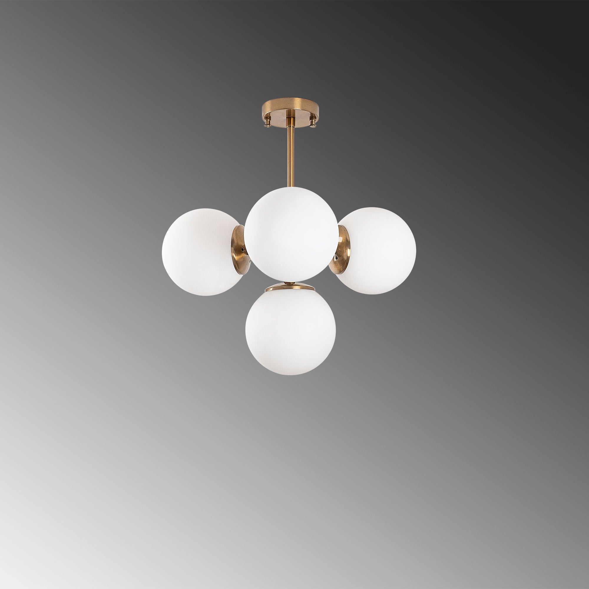 Akkas - 10061 in Vintage präsentiert im Onlineshop von KAQTU Design AG. Deckenleuchte ist von Opviq