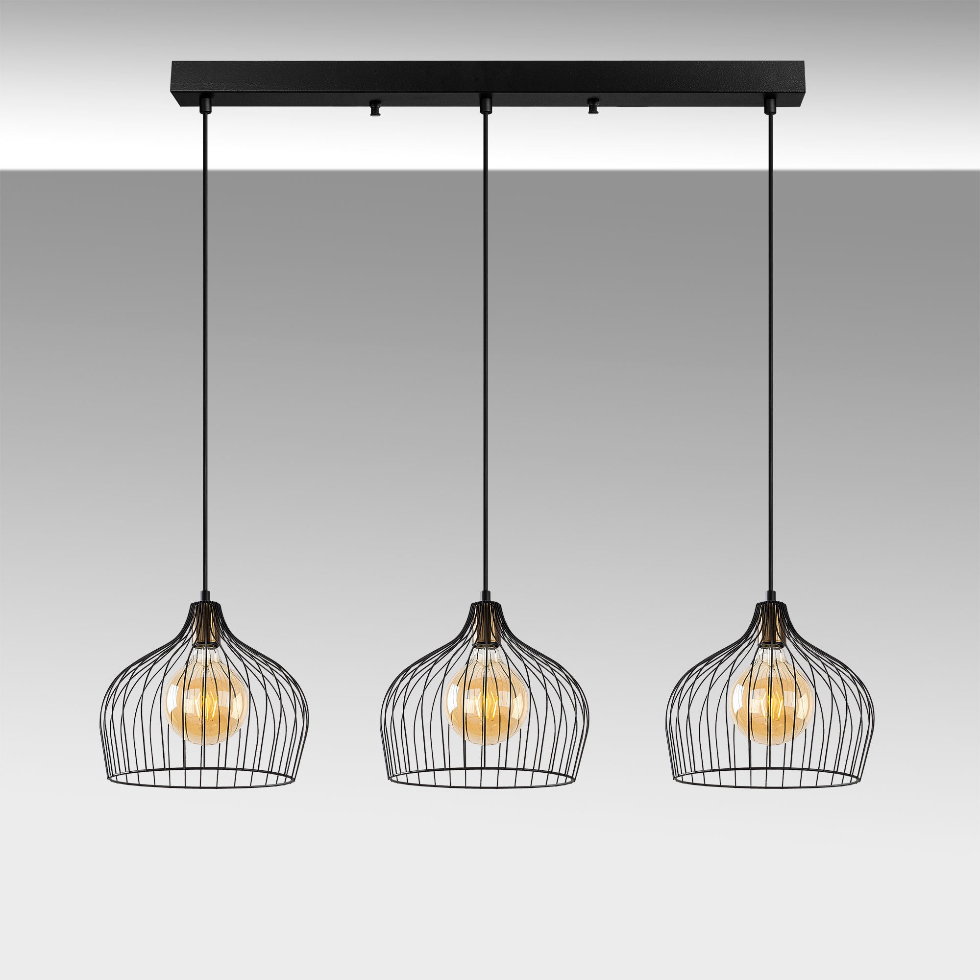 Bek - 11380 in Schwarz Antiquität präsentiert im Onlineshop von KAQTU Design AG. Pendelleuchte ist von Opviq