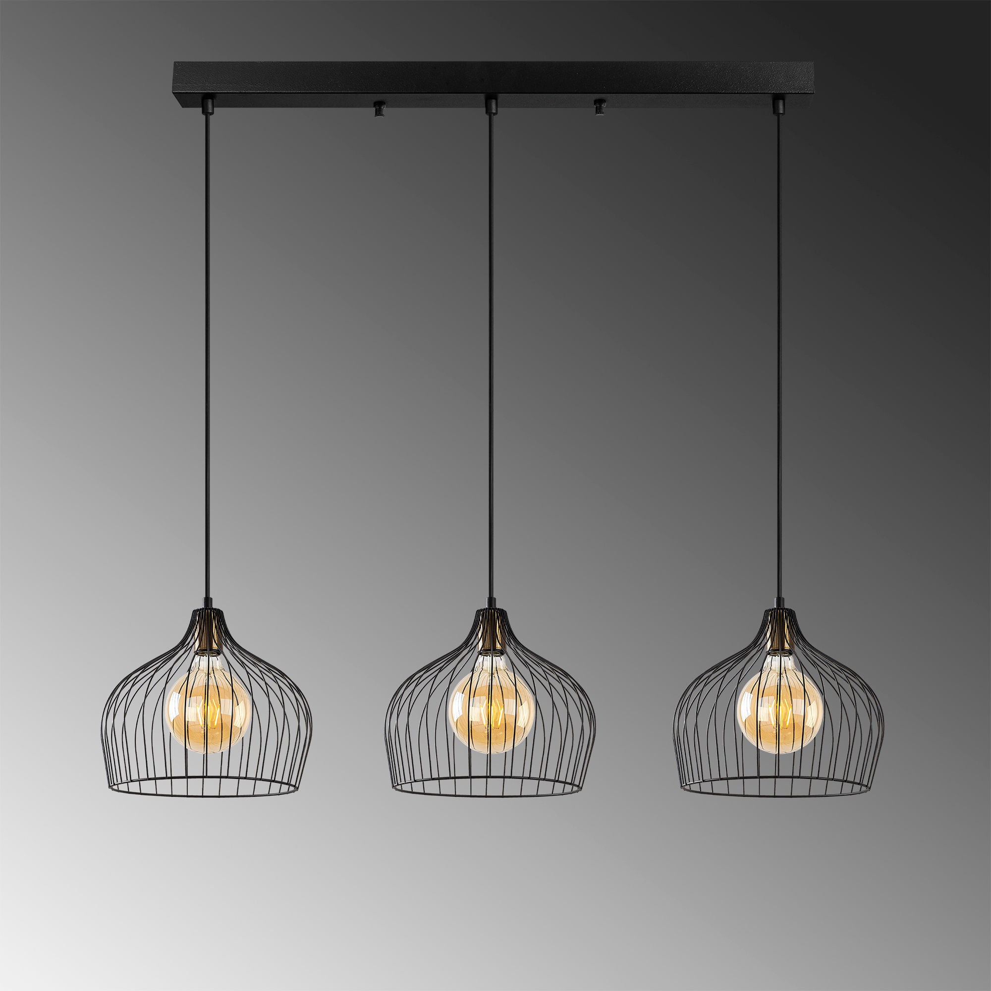 Bek - 11380 in Schwarz Antiquität präsentiert im Onlineshop von KAQTU Design AG. Pendelleuchte ist von Opviq