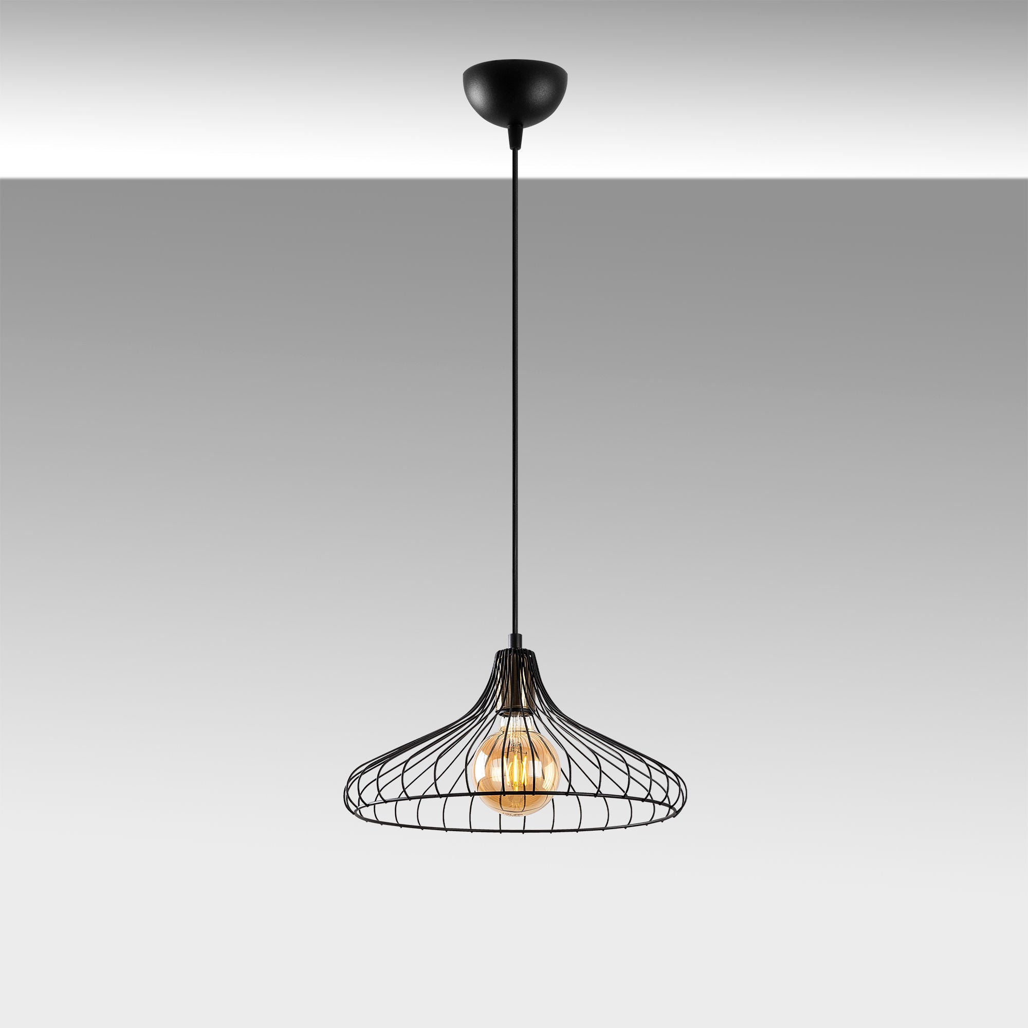 Depay - 11250 in Schwarz Antiquität präsentiert im Onlineshop von KAQTU Design AG. Pendelleuchte ist von Opviq