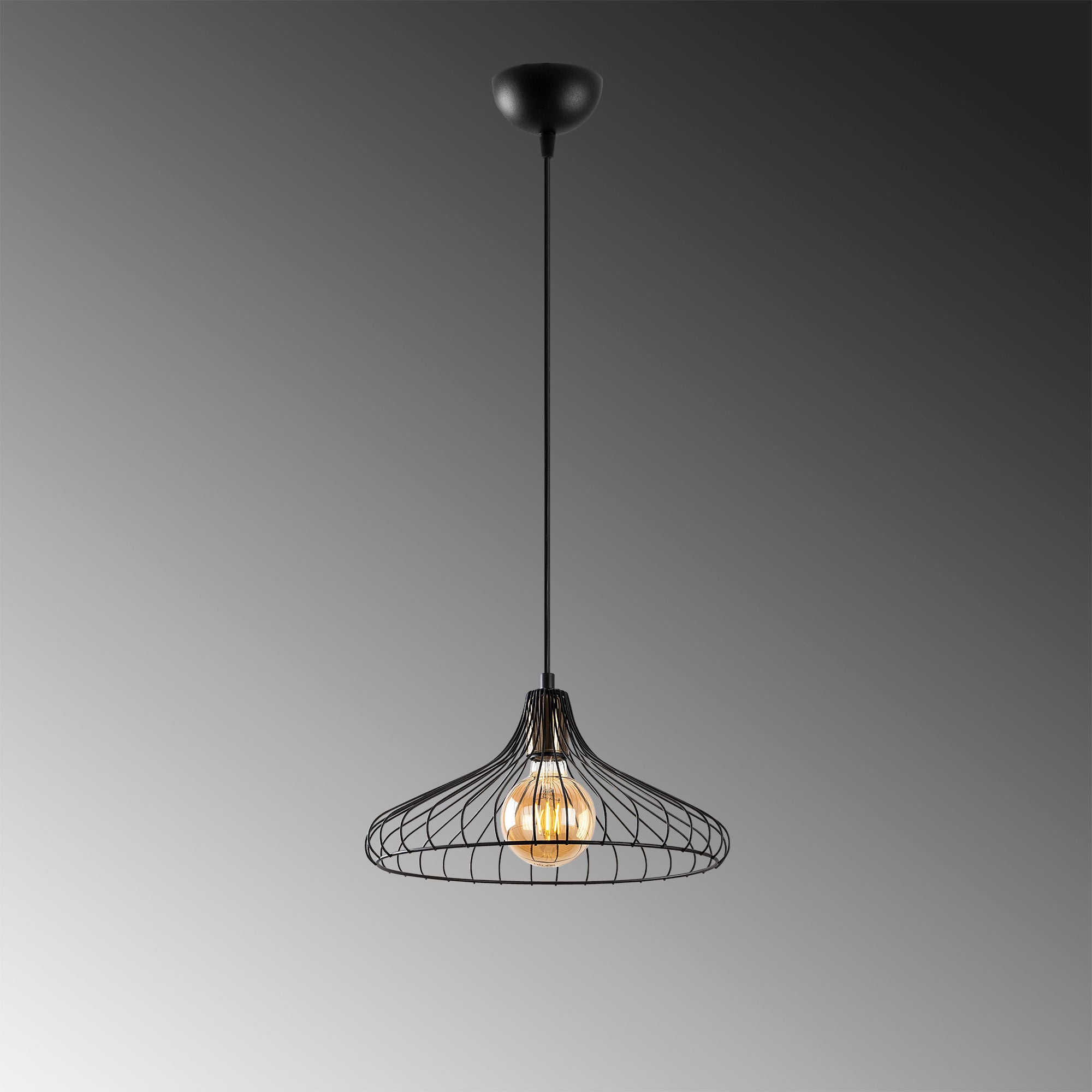 Depay - 11250 in Schwarz Antiquität präsentiert im Onlineshop von KAQTU Design AG. Pendelleuchte ist von Opviq
