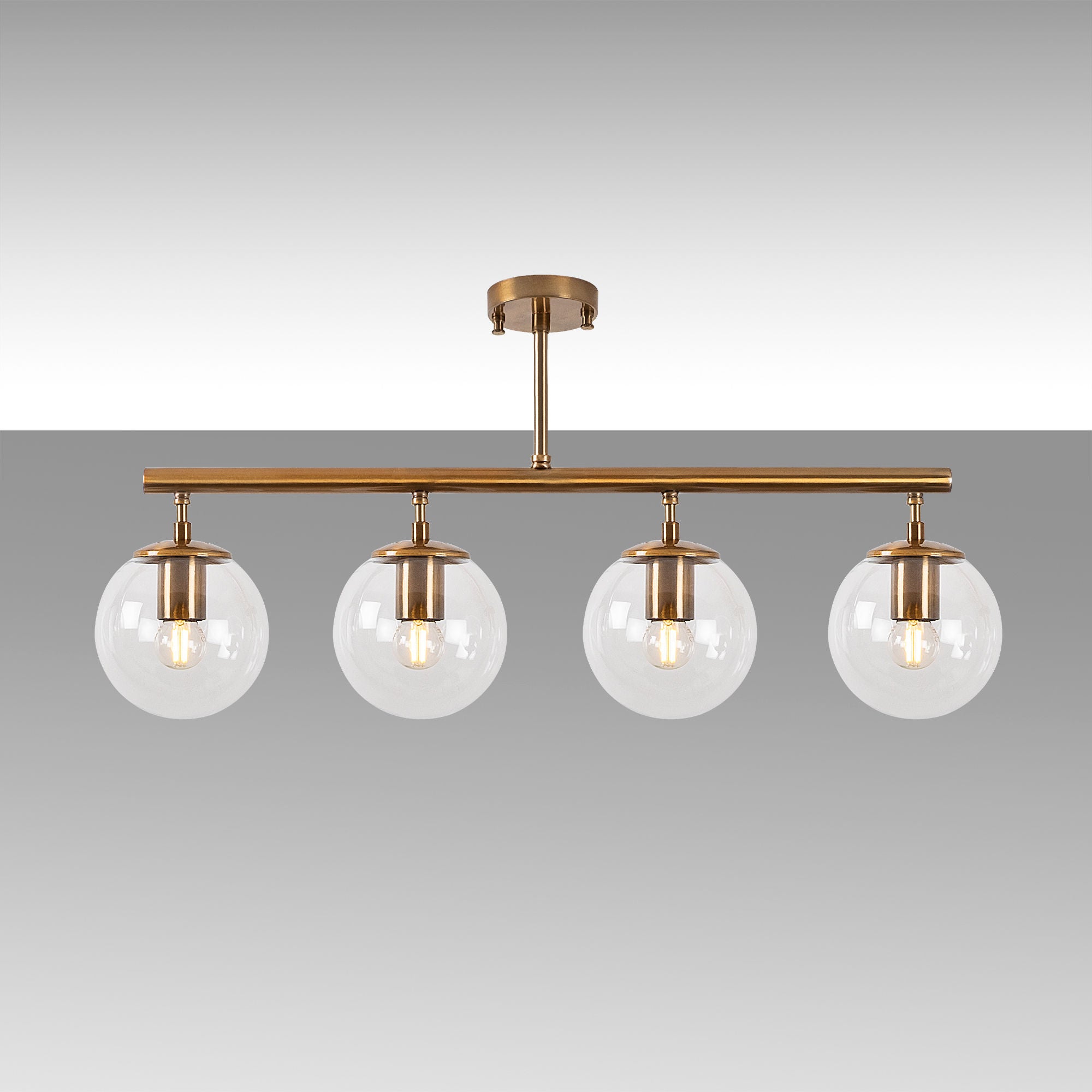 Fazli - 10441 in Vintage präsentiert im Onlineshop von KAQTU Design AG. Deckenleuchte ist von Opviq