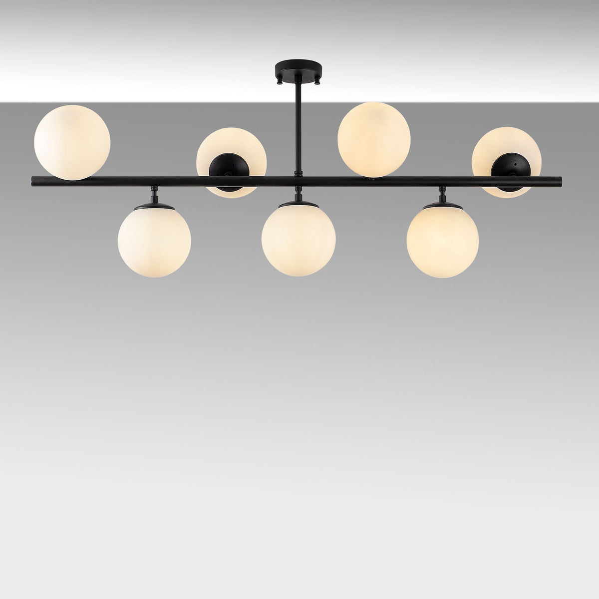 Fazli Deckenlampe - Schwarz in Schwarz präsentiert im Onlineshop von KAQTU Design AG. Deckenleuchte ist von Opviq