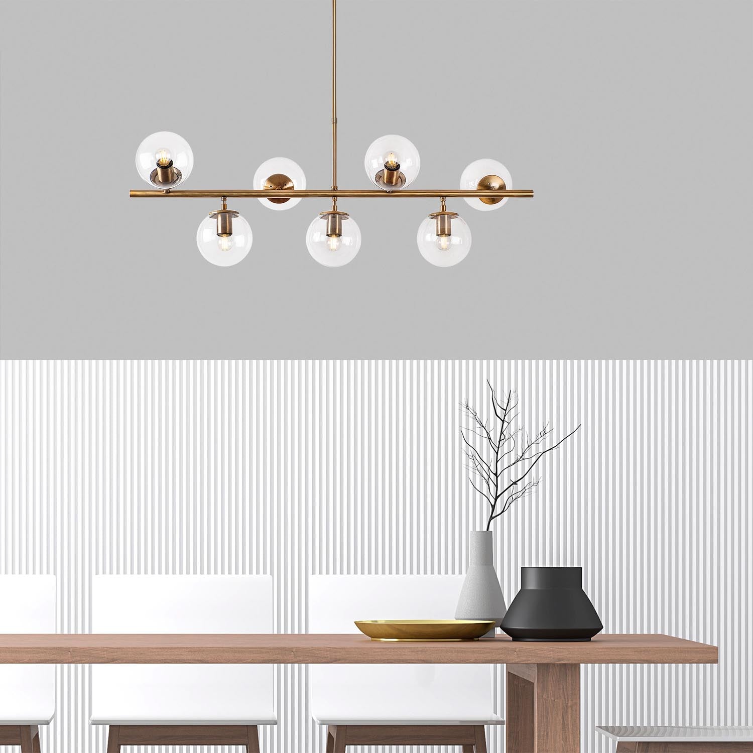 Fazli - 10540 in Vintage präsentiert im Onlineshop von KAQTU Design AG. Pendelleuchte ist von Opviq