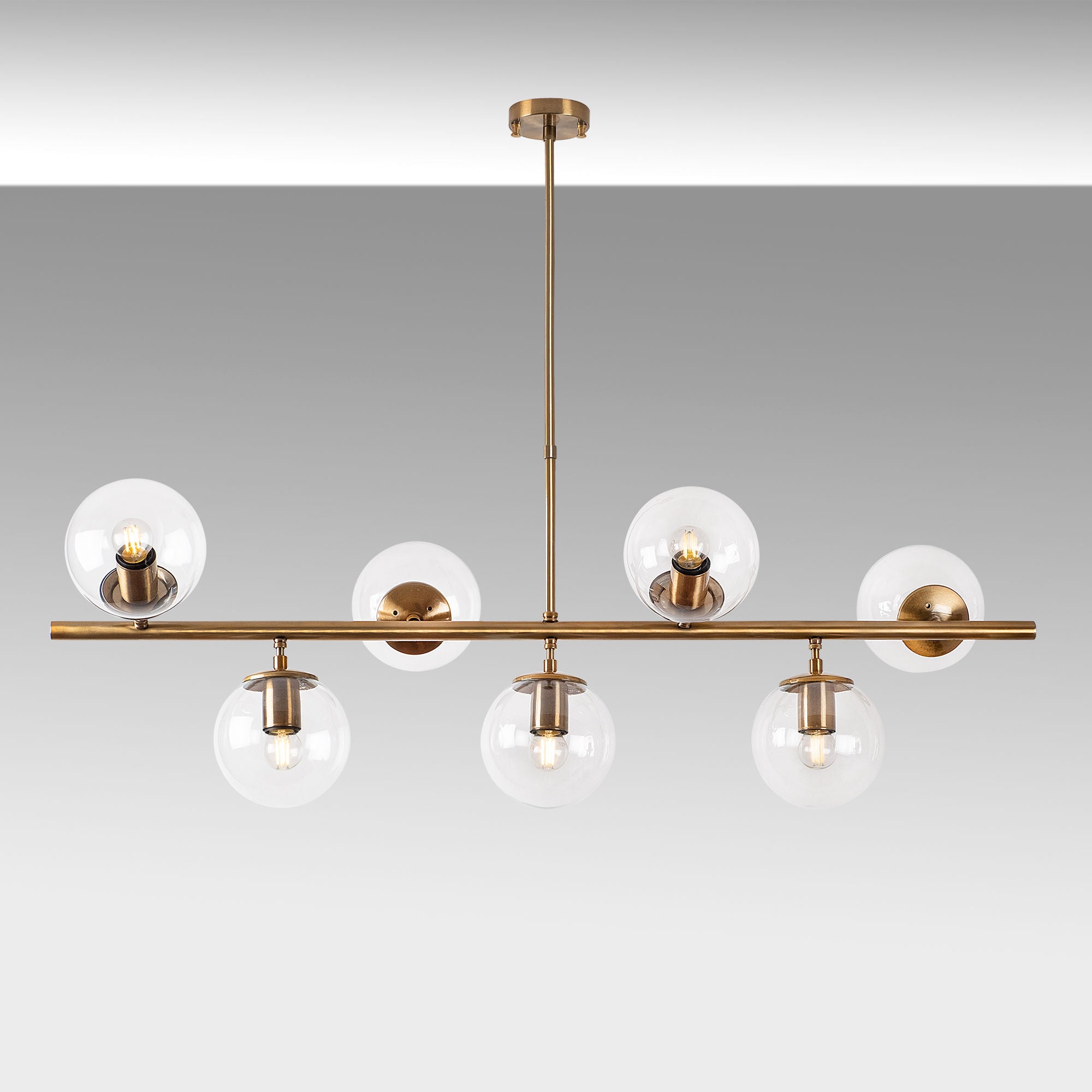 Fazli - 10540 in Vintage präsentiert im Onlineshop von KAQTU Design AG. Pendelleuchte ist von Opviq