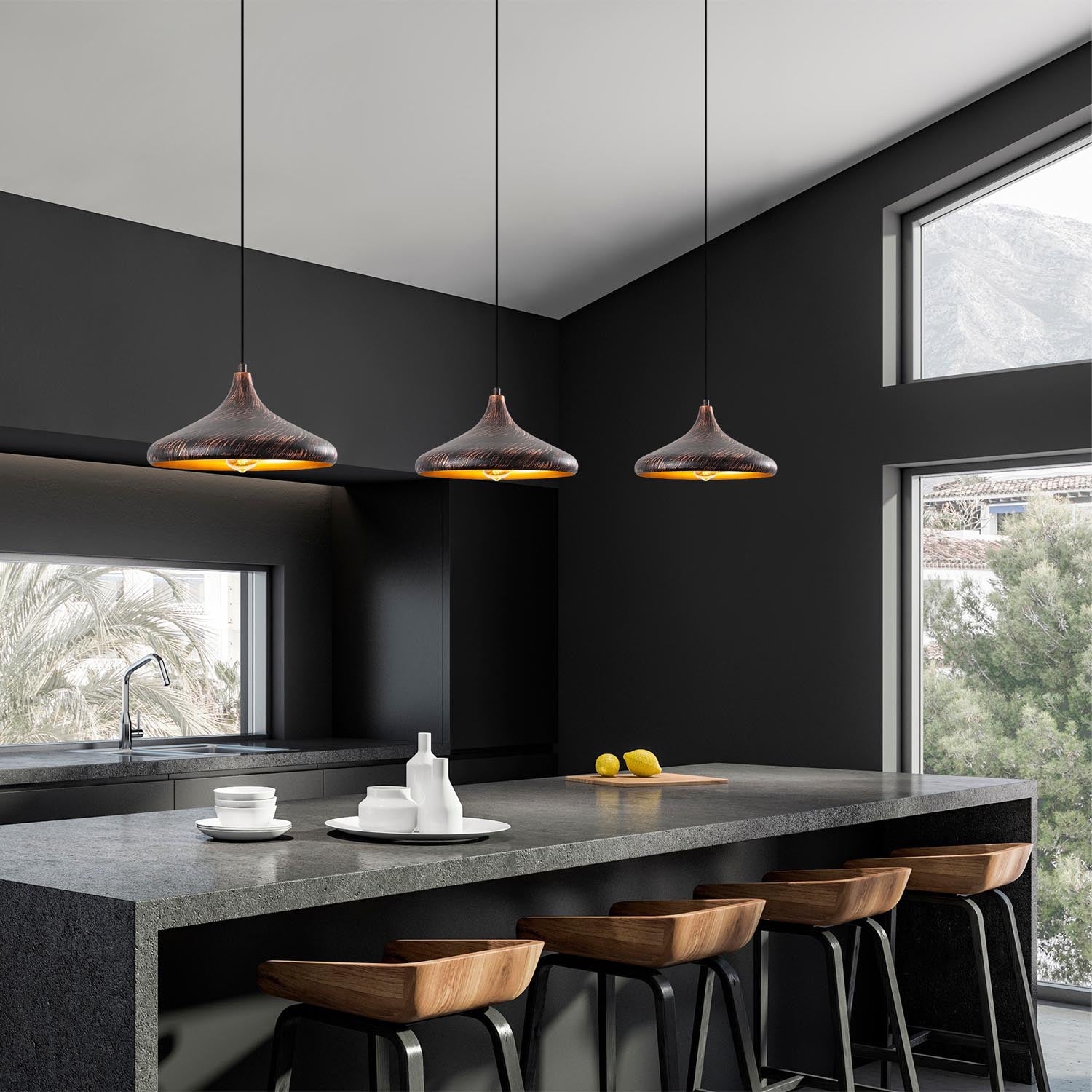 Barek - 11546 in Mehrfarbig präsentiert im Onlineshop von KAQTU Design AG. Pendelleuchte ist von Opviq