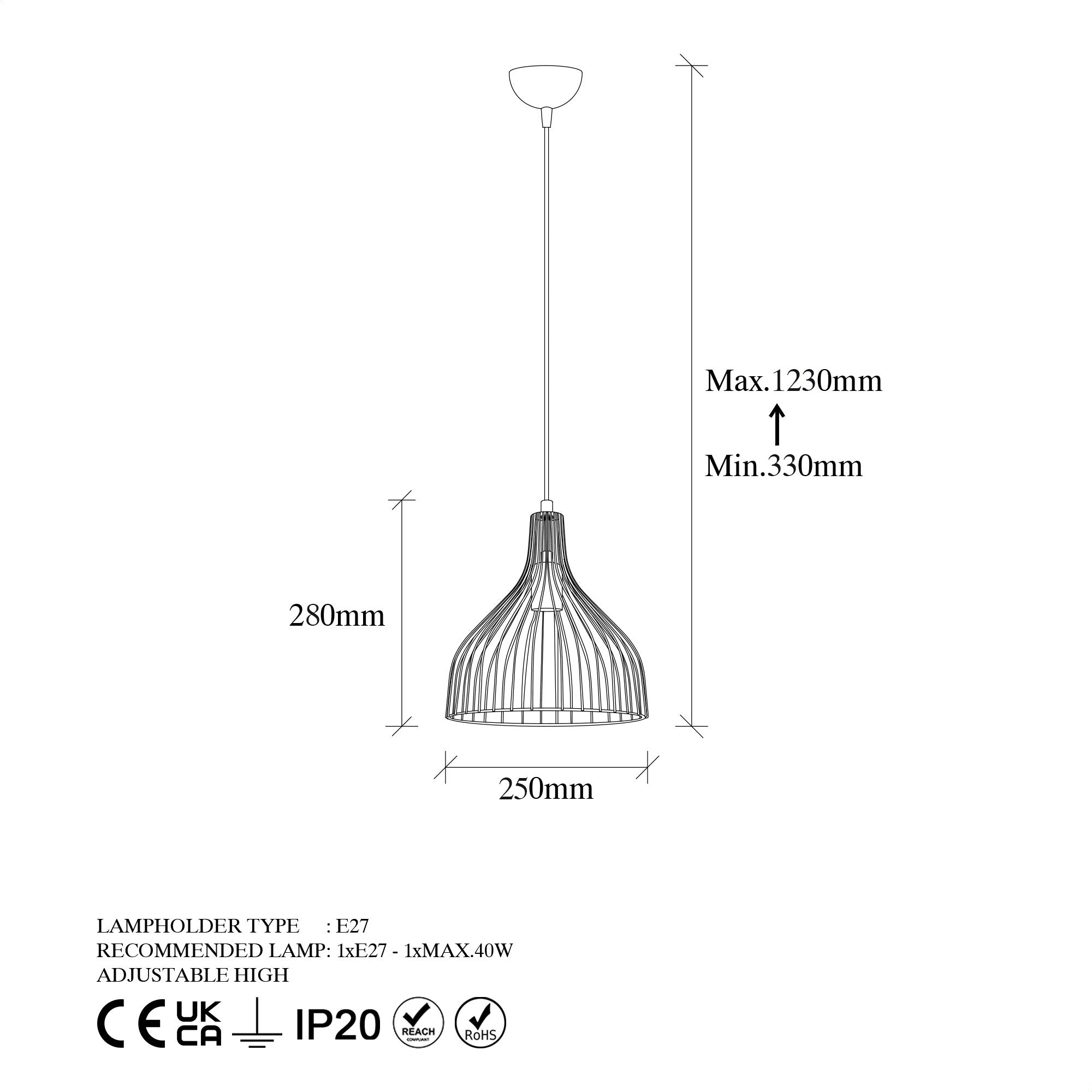 Cafu - 11565 in Schwarz Antiquität präsentiert im Onlineshop von KAQTU Design AG. Pendelleuchte ist von Opviq