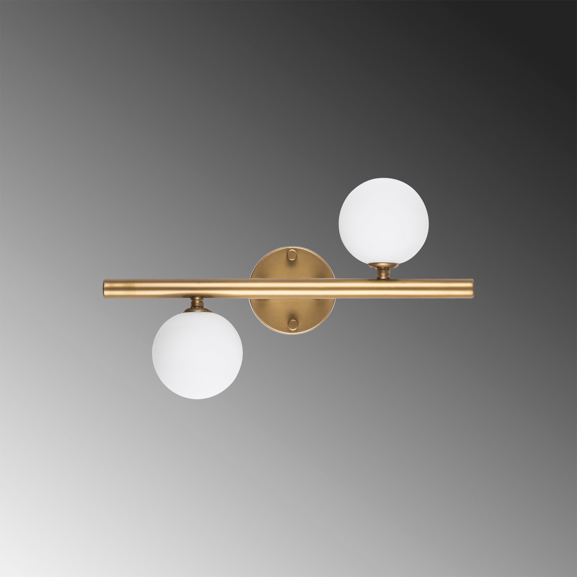 Domino - 11037 in Gold präsentiert im Onlineshop von KAQTU Design AG. Wandleuchte ist von Opviq