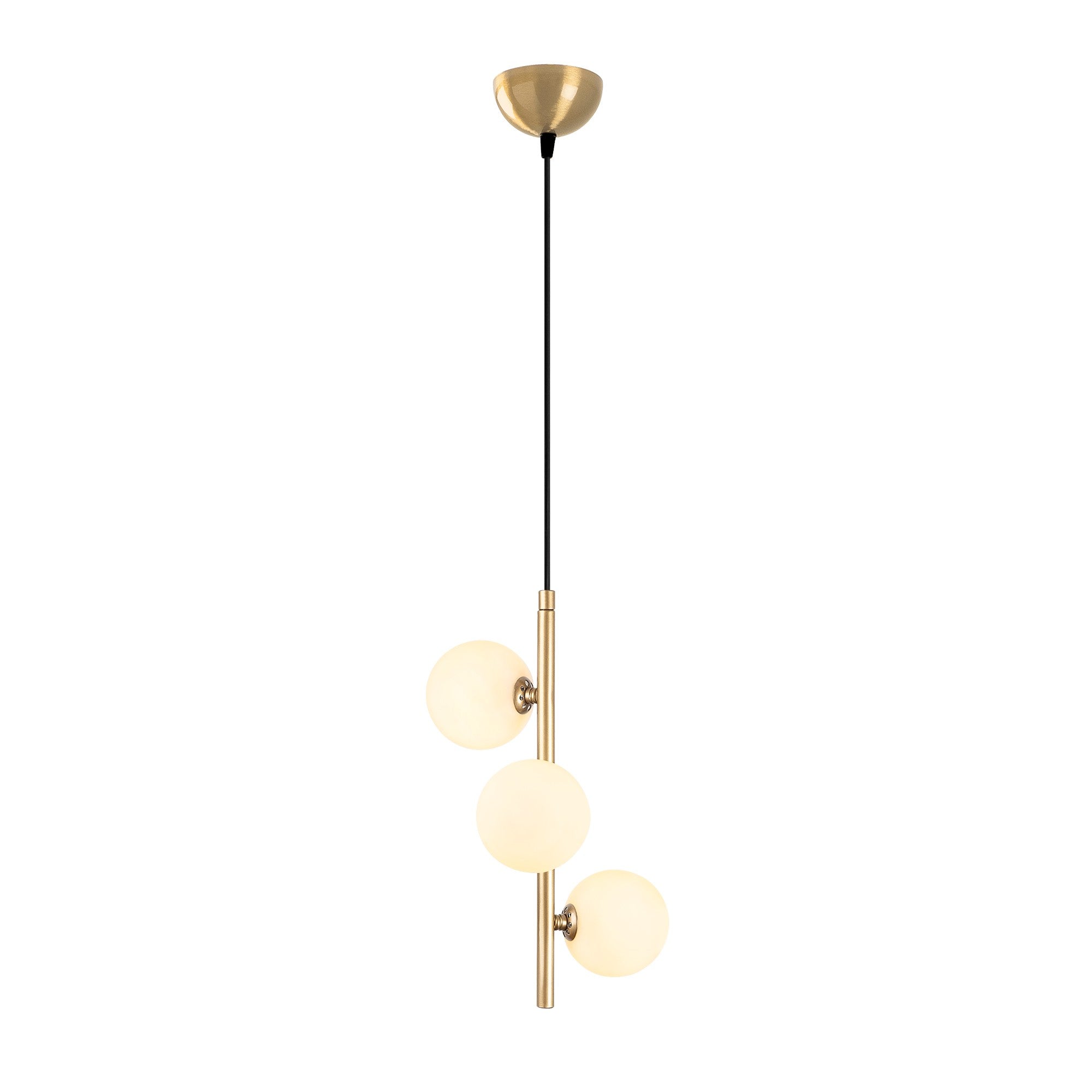 Domino - 11046 in Gold präsentiert im Onlineshop von KAQTU Design AG. Pendelleuchte ist von Opviq