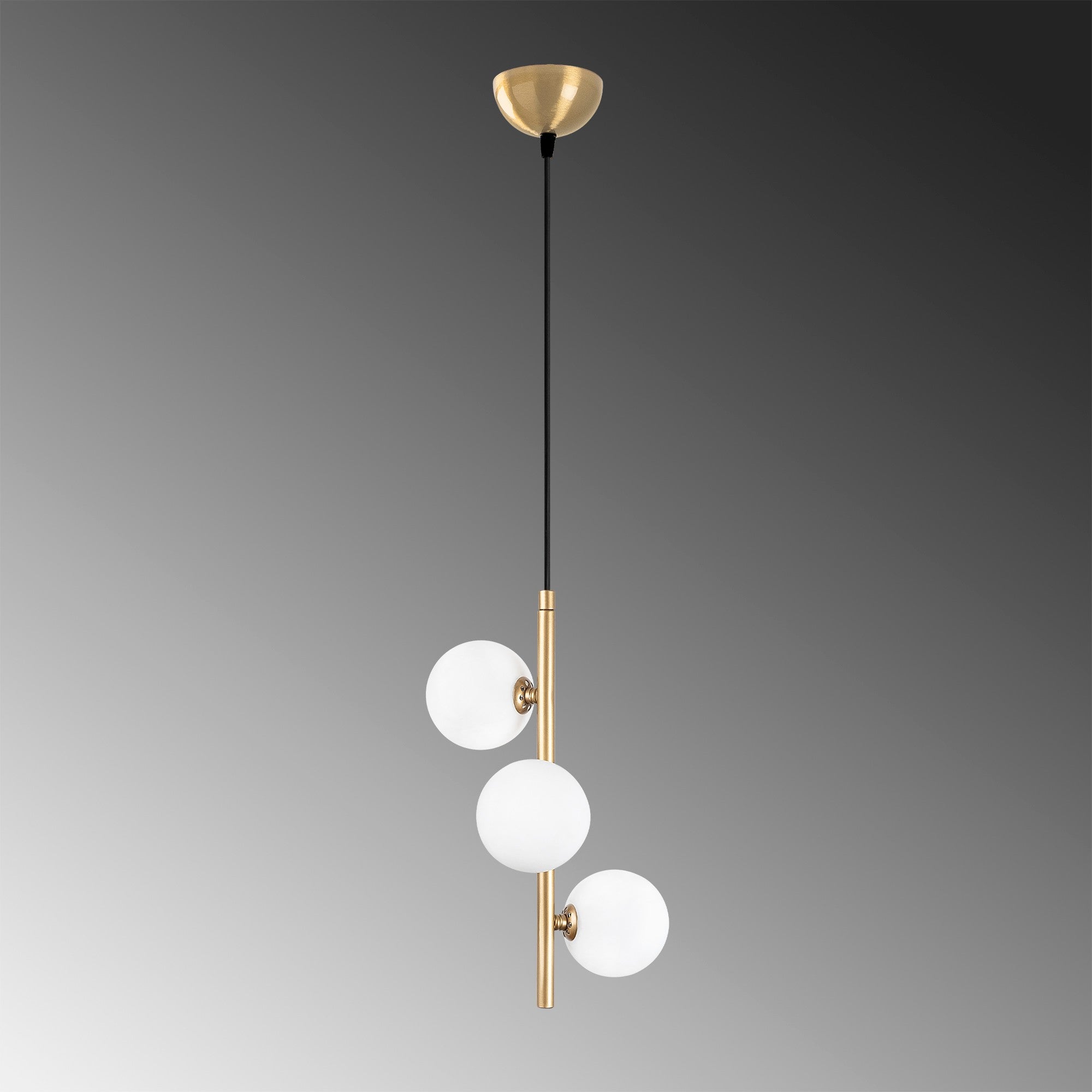 Domino - 11046 in Gold präsentiert im Onlineshop von KAQTU Design AG. Pendelleuchte ist von Opviq