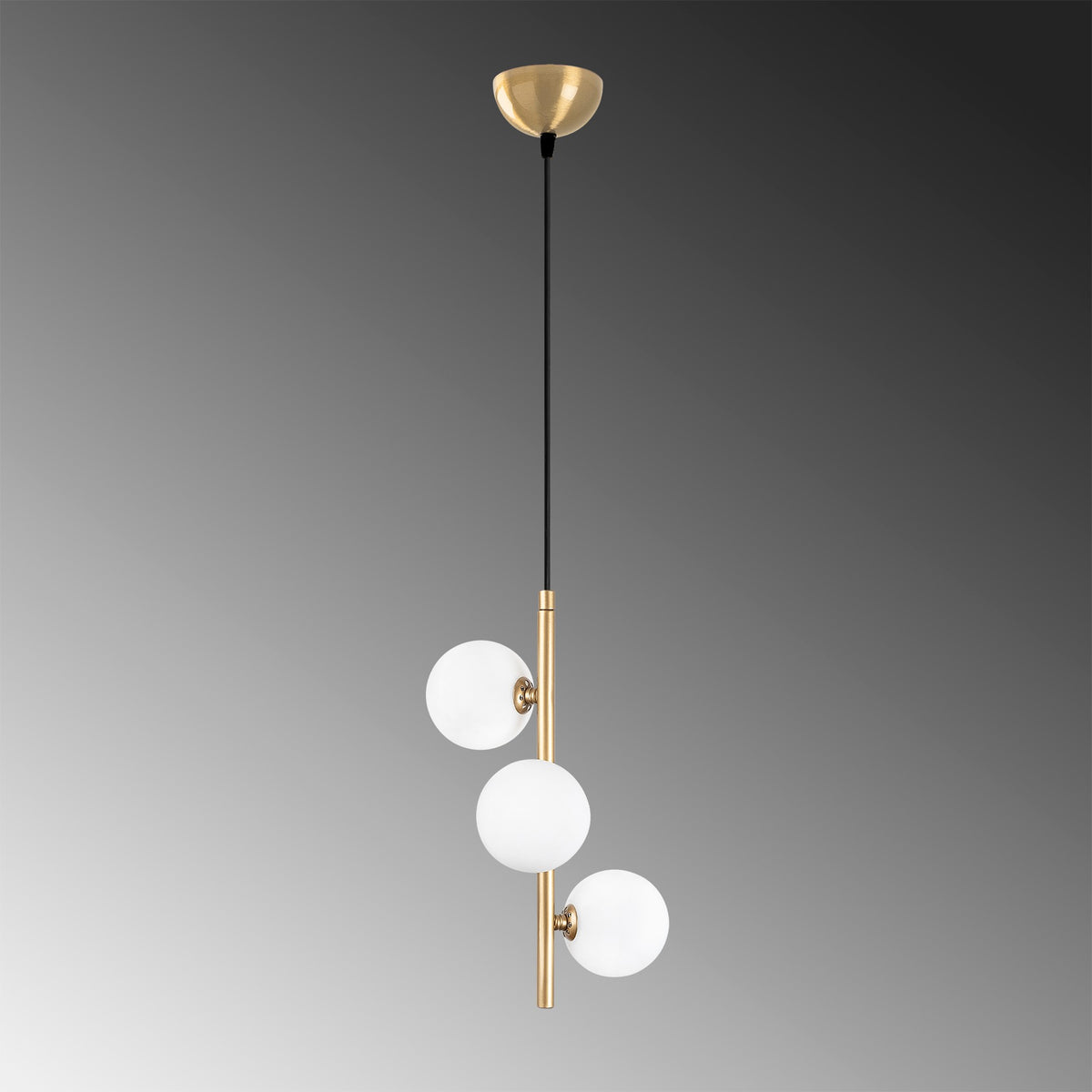 Domino Pendellampe - Gold in Gold präsentiert im Onlineshop von KAQTU Design AG. Pendelleuchte ist von Opviq