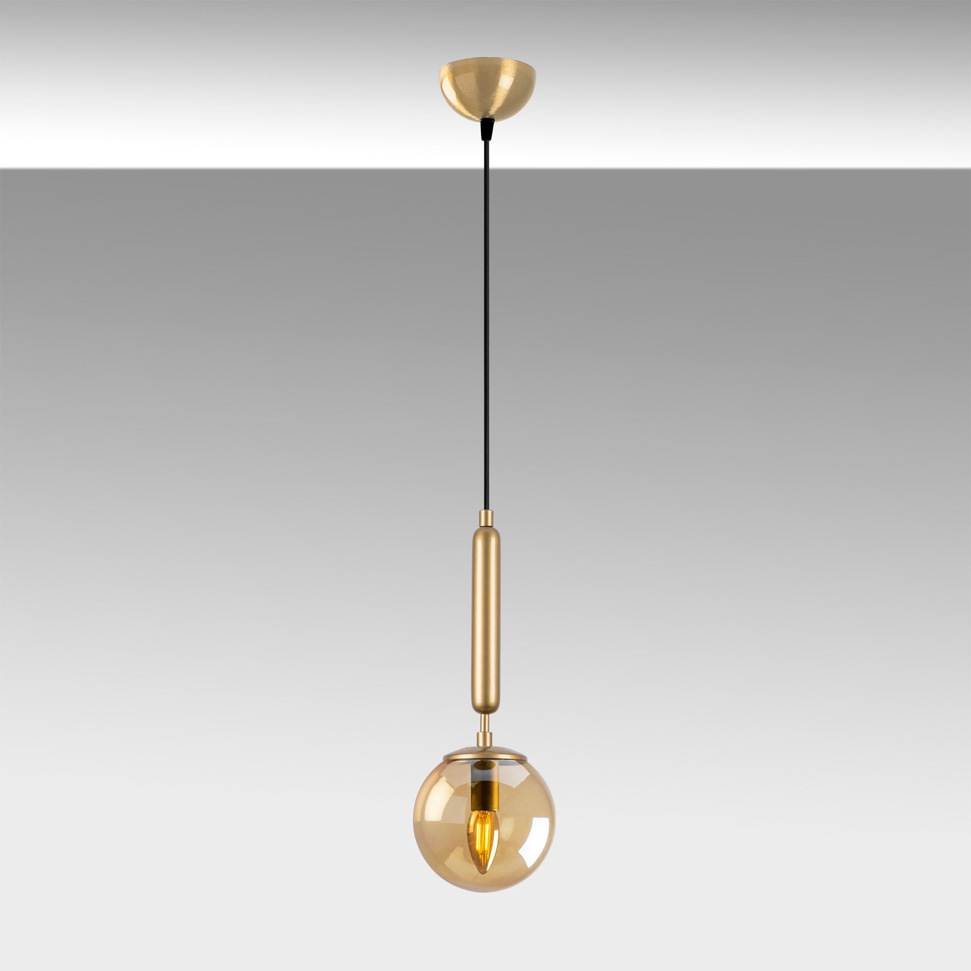 King - 11453 in Gold präsentiert im Onlineshop von KAQTU Design AG. Pendelleuchte ist von Opviq