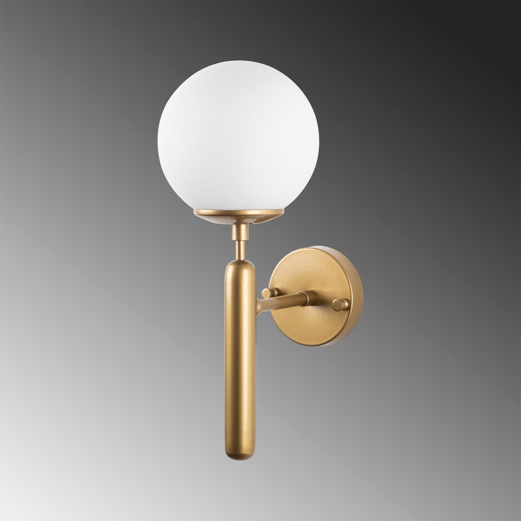 King - 11458 in Gold präsentiert im Onlineshop von KAQTU Design AG. Wandleuchte ist von Opviq