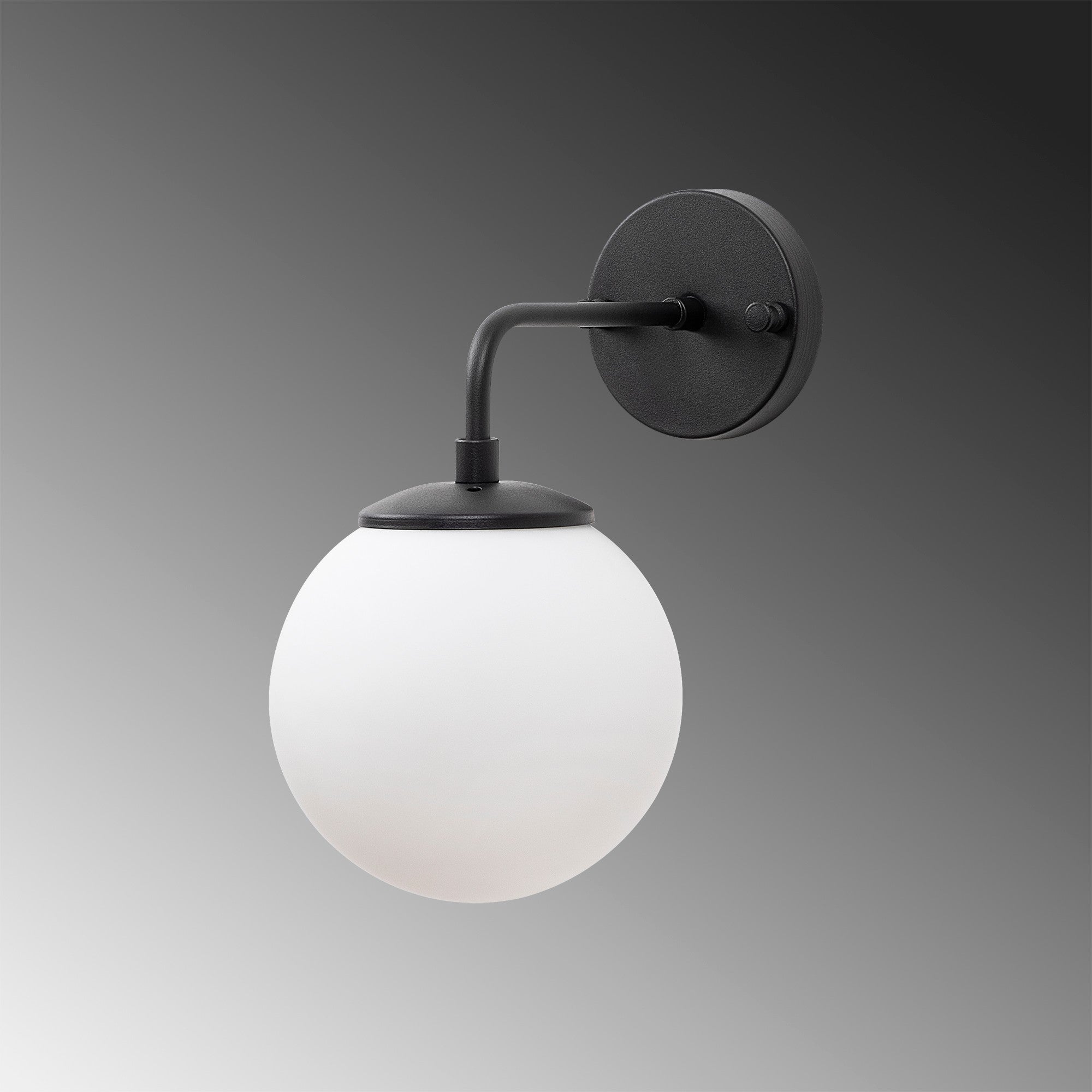Viran - 10905 in Schwarz
 Creme präsentiert im Onlineshop von KAQTU Design AG. Wandleuchte ist von Opviq