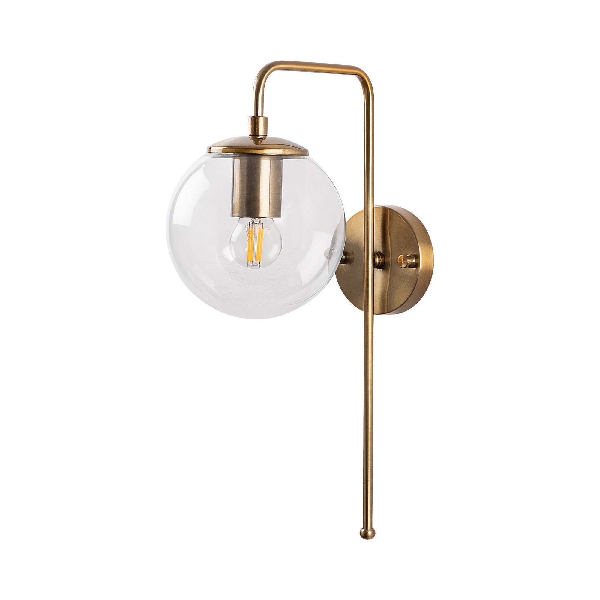 Viran - 10920 in Vintage präsentiert im Onlineshop von KAQTU Design AG. Wandleuchte ist von Opviq