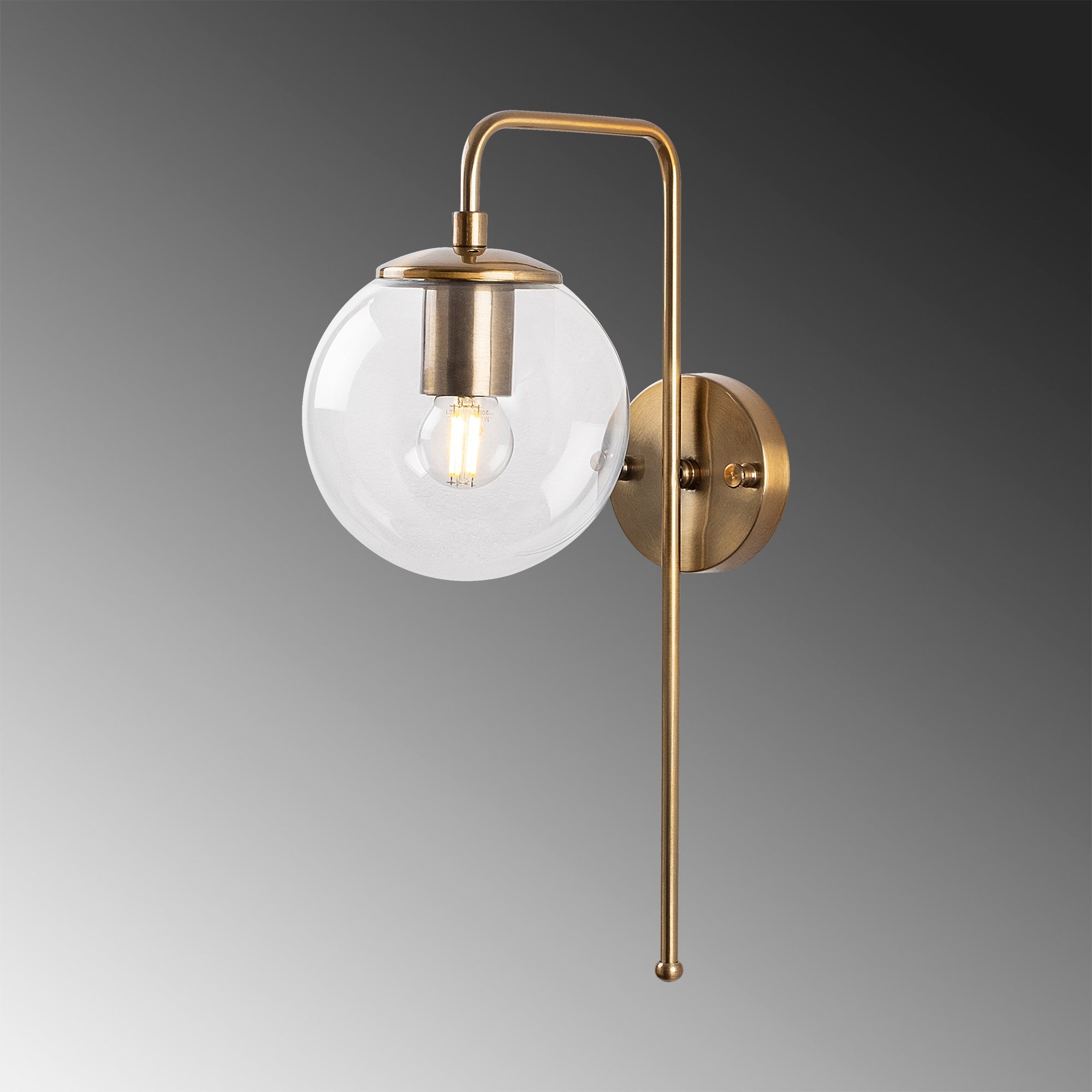 Viran - 10920 in Vintage präsentiert im Onlineshop von KAQTU Design AG. Wandleuchte ist von Opviq