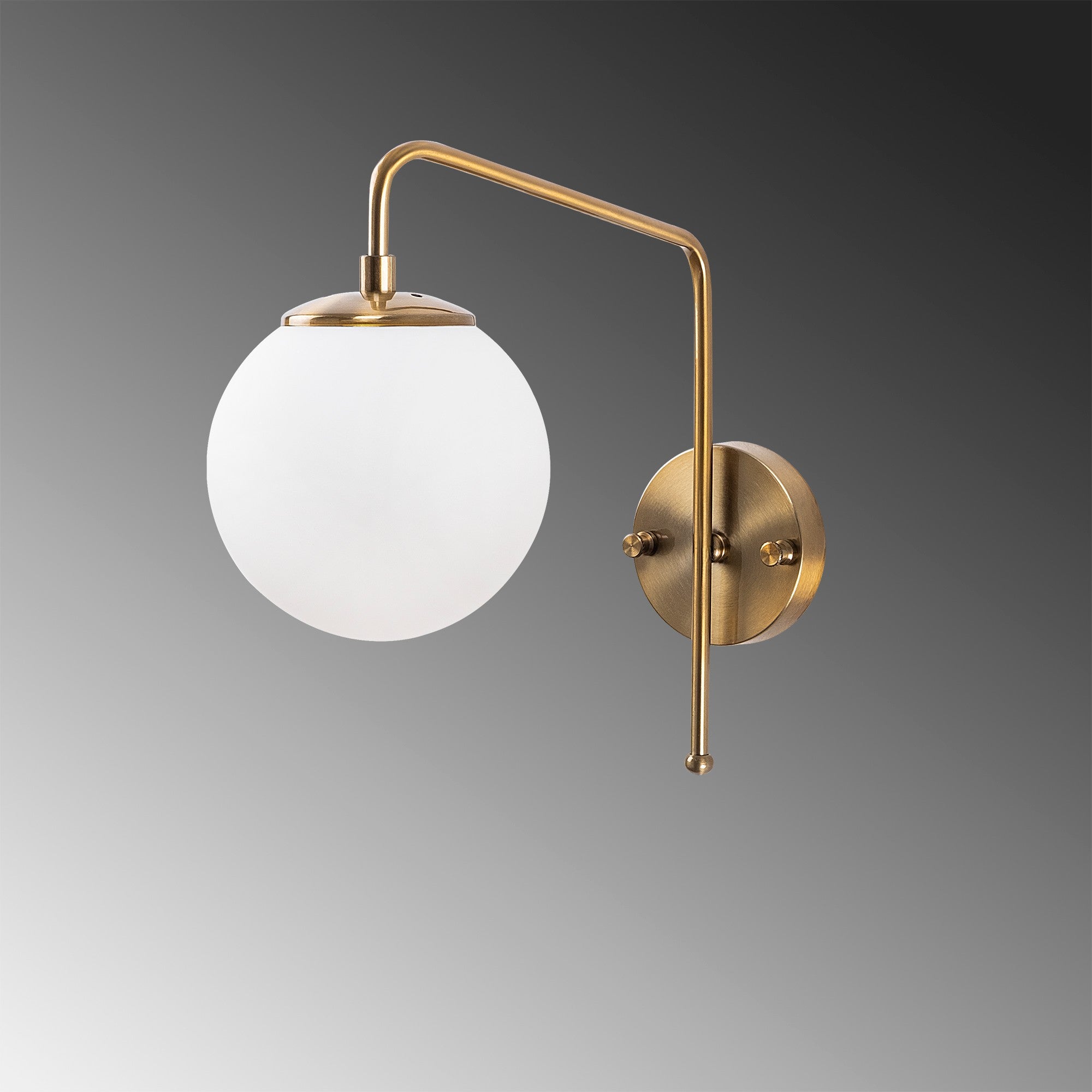 Viran - 10945 in Vintage präsentiert im Onlineshop von KAQTU Design AG. Wandleuchte ist von Opviq