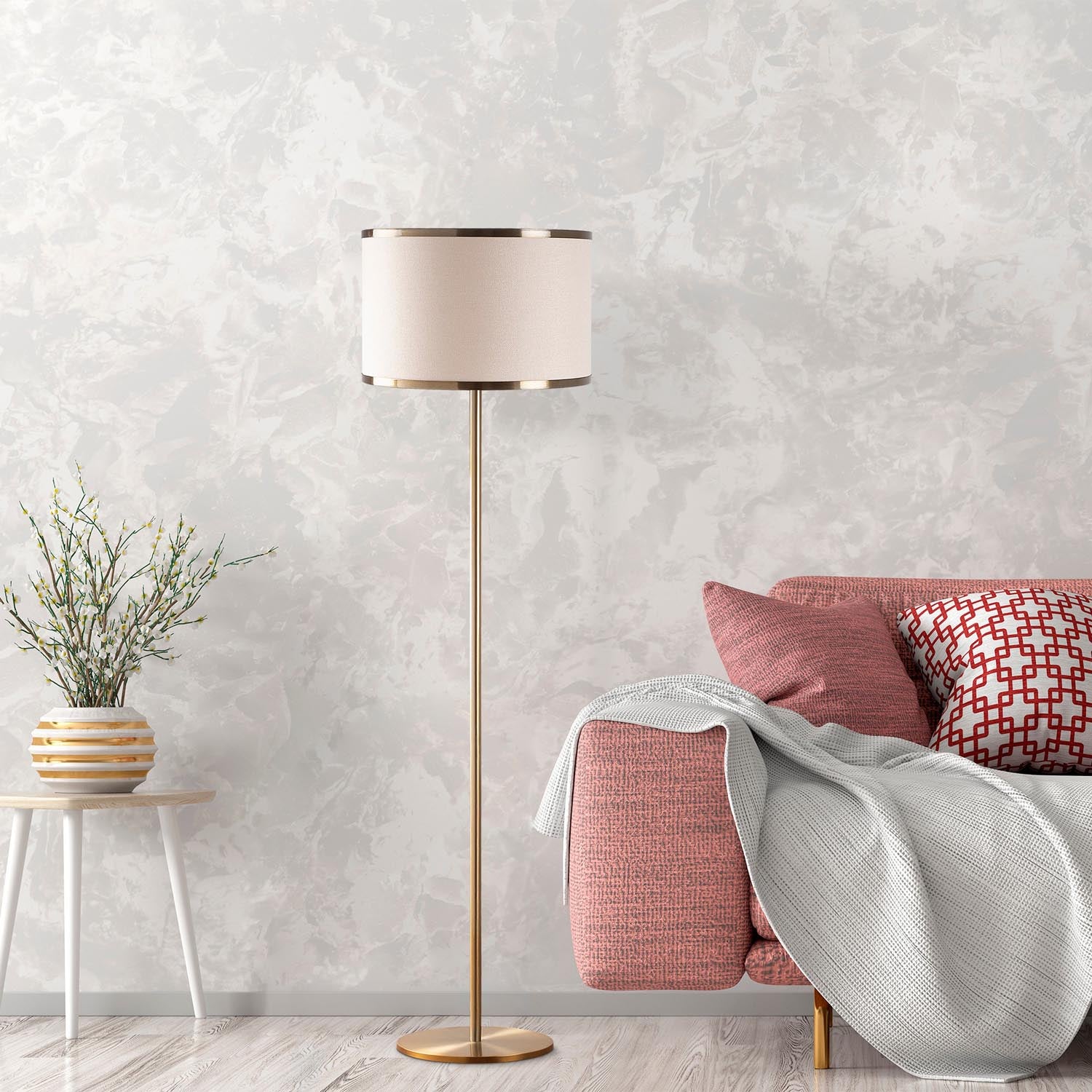Way - 11612 in Vintage präsentiert im Onlineshop von KAQTU Design AG. Stehleuchte ist von Opviq