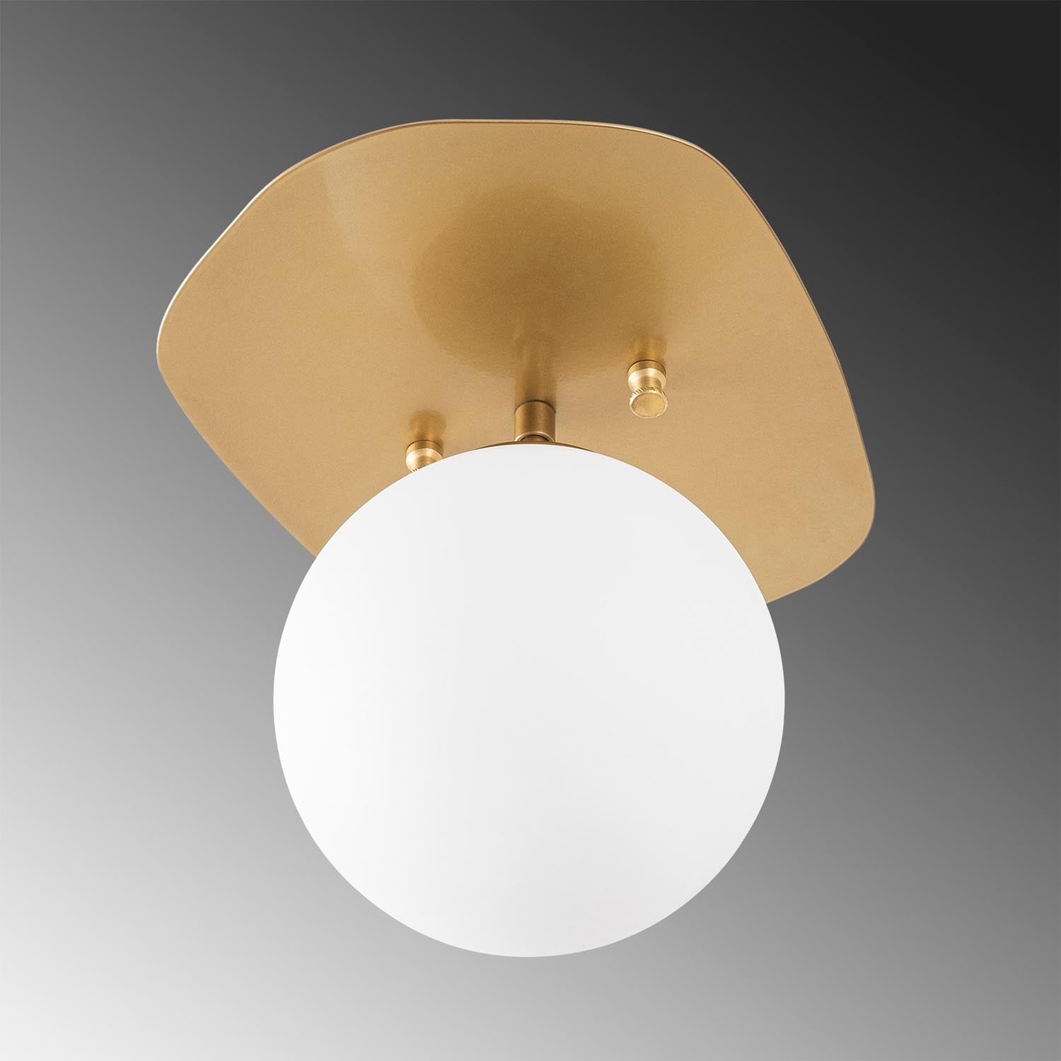 Well - 11671 in Gold präsentiert im Onlineshop von KAQTU Design AG. Pendelleuchte ist von Opviq