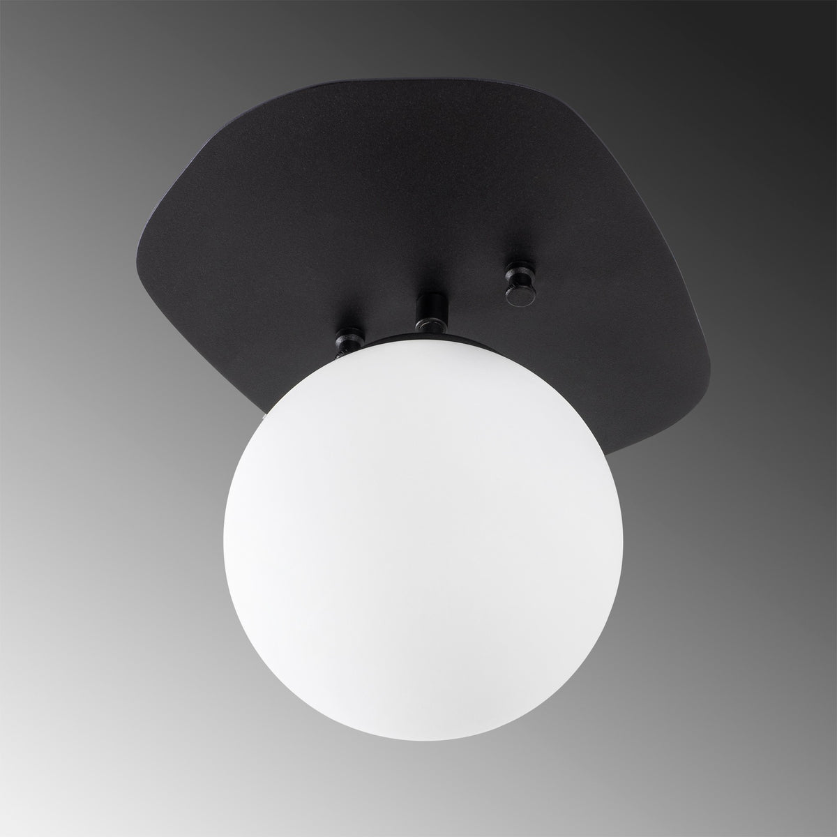 Well Deckenlampe - Schwarz Gelb in Schwarz / Gelb präsentiert im Onlineshop von KAQTU Design AG. Deckenleuchte ist von Opviq