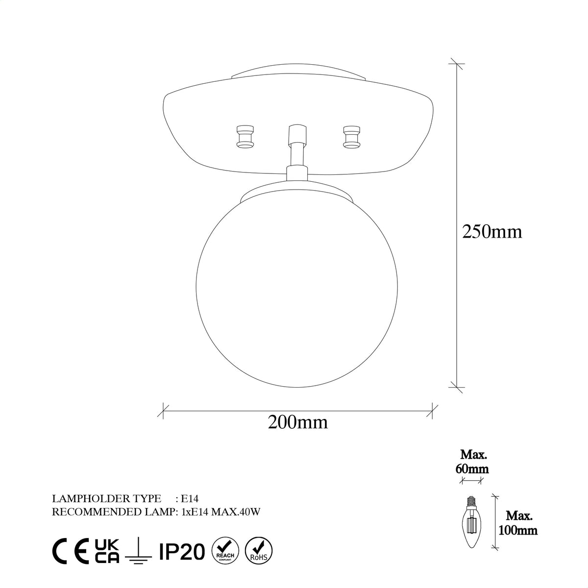 Well Deckenlampe - Schwarz Gelb in Schwarz / Gelb präsentiert im Onlineshop von KAQTU Design AG. Deckenleuchte ist von Opviq