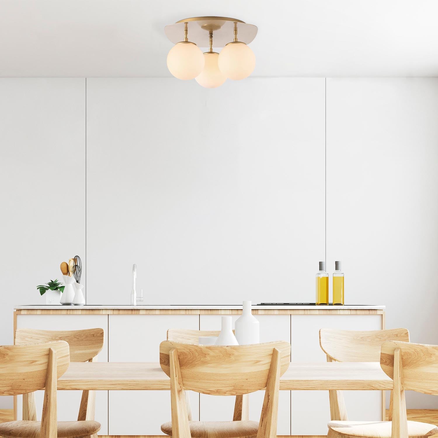 Well - 11710 in Gold präsentiert im Onlineshop von KAQTU Design AG. Pendelleuchte ist von Opviq