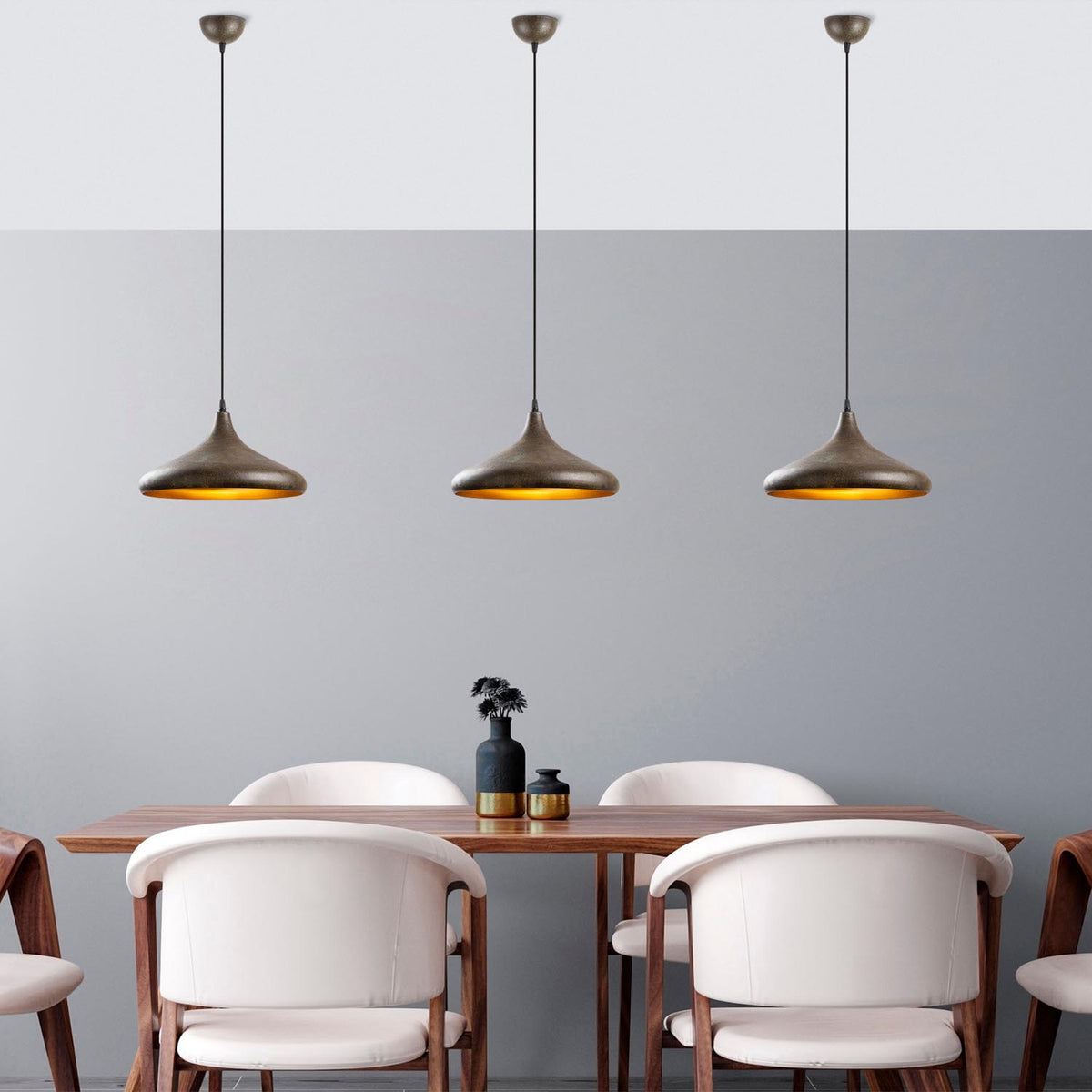 Barek Pendellampe - Patina in Patina präsentiert im Onlineshop von KAQTU Design AG. Pendelleuchte ist von Opviq