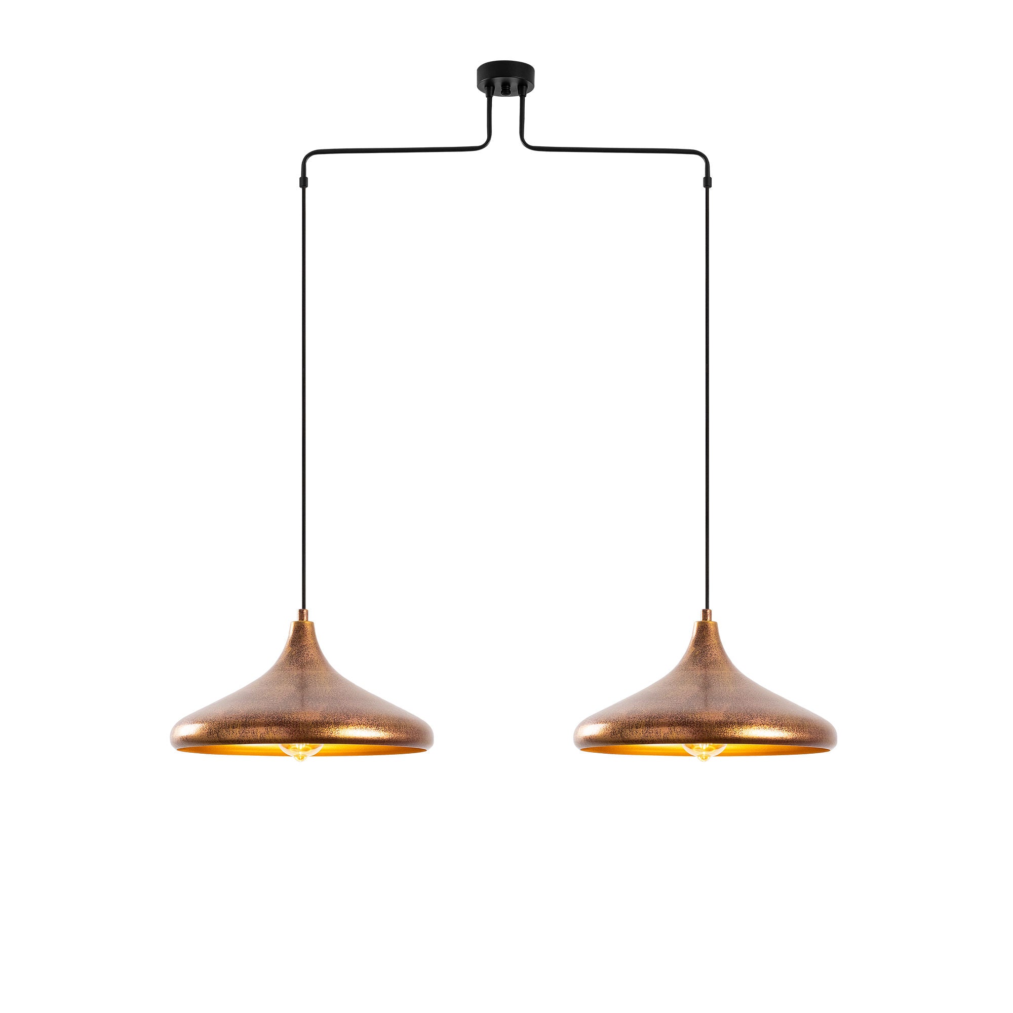 Barek - 11547 in Patina präsentiert im Onlineshop von KAQTU Design AG. Pendelleuchte ist von Opviq