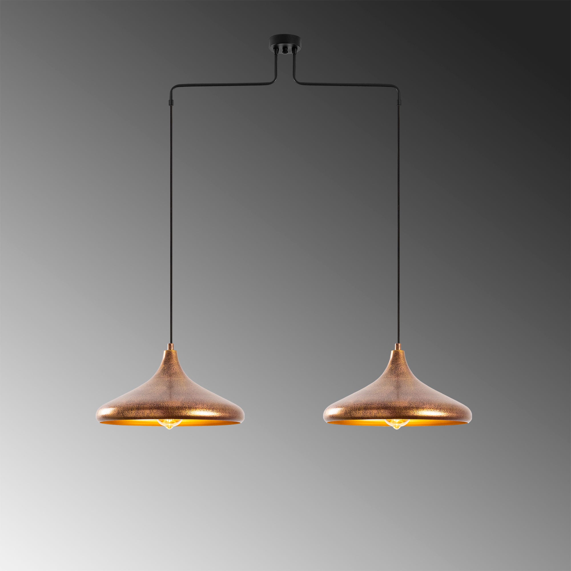 Barek - 11547 in Patina präsentiert im Onlineshop von KAQTU Design AG. Pendelleuchte ist von Opviq