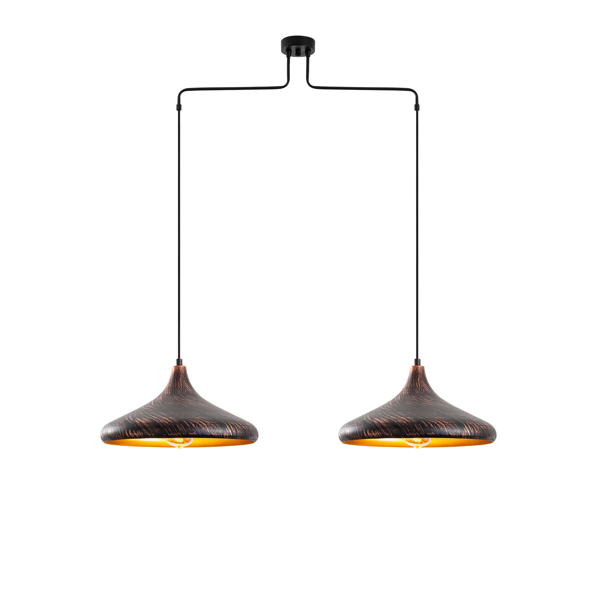 Barek - 11548 in Patina präsentiert im Onlineshop von KAQTU Design AG. Pendelleuchte ist von Opviq