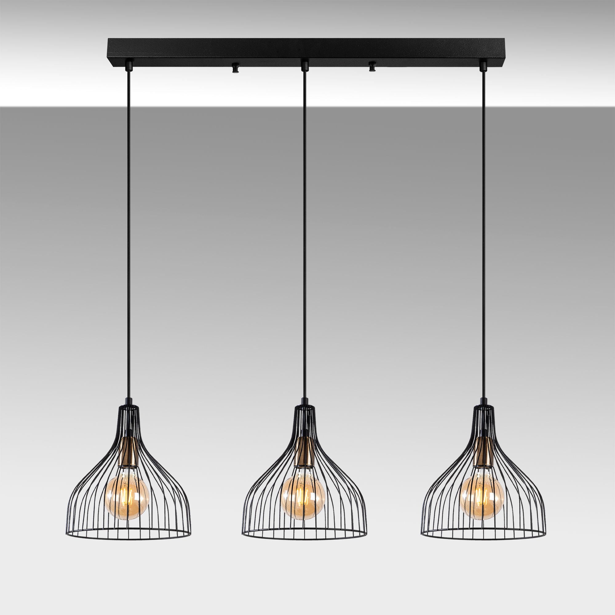 Cafu - 11565 - 1 in Schwarz Antiquität präsentiert im Onlineshop von KAQTU Design AG. Pendelleuchte ist von Opviq